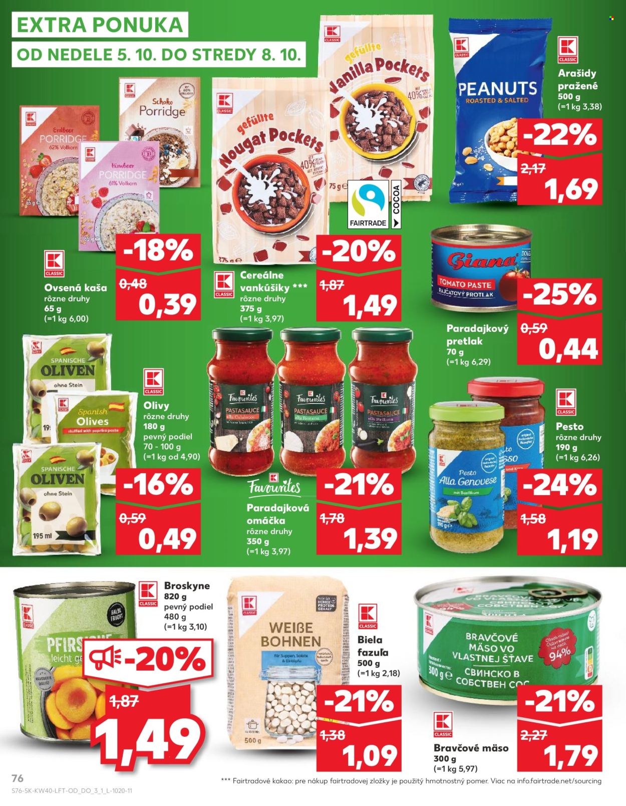Leták Kaufland - 2.10.2025 - 8.10.2025. Strana 76