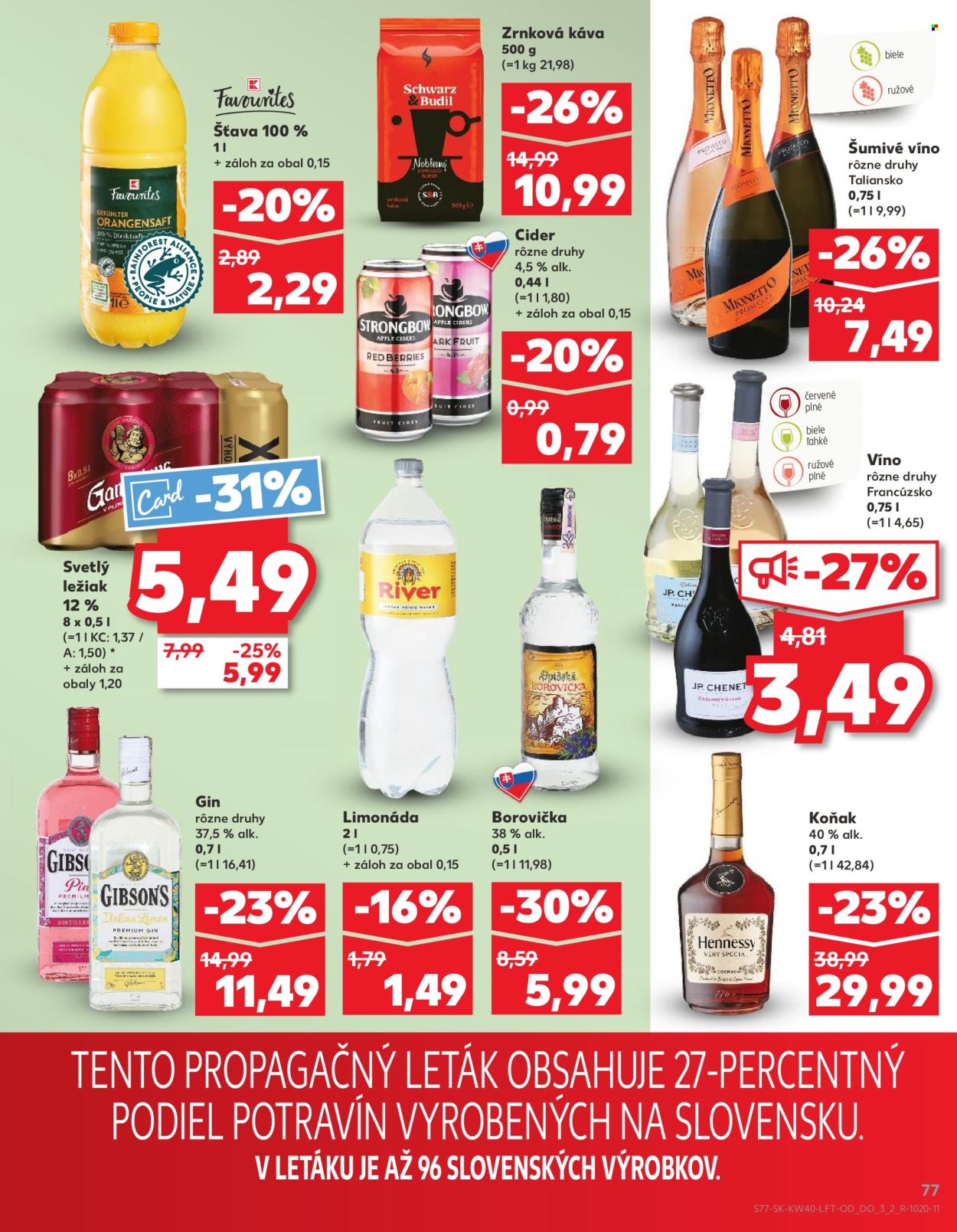 Leták Kaufland - 2.10.2025 - 8.10.2025. Strana 77