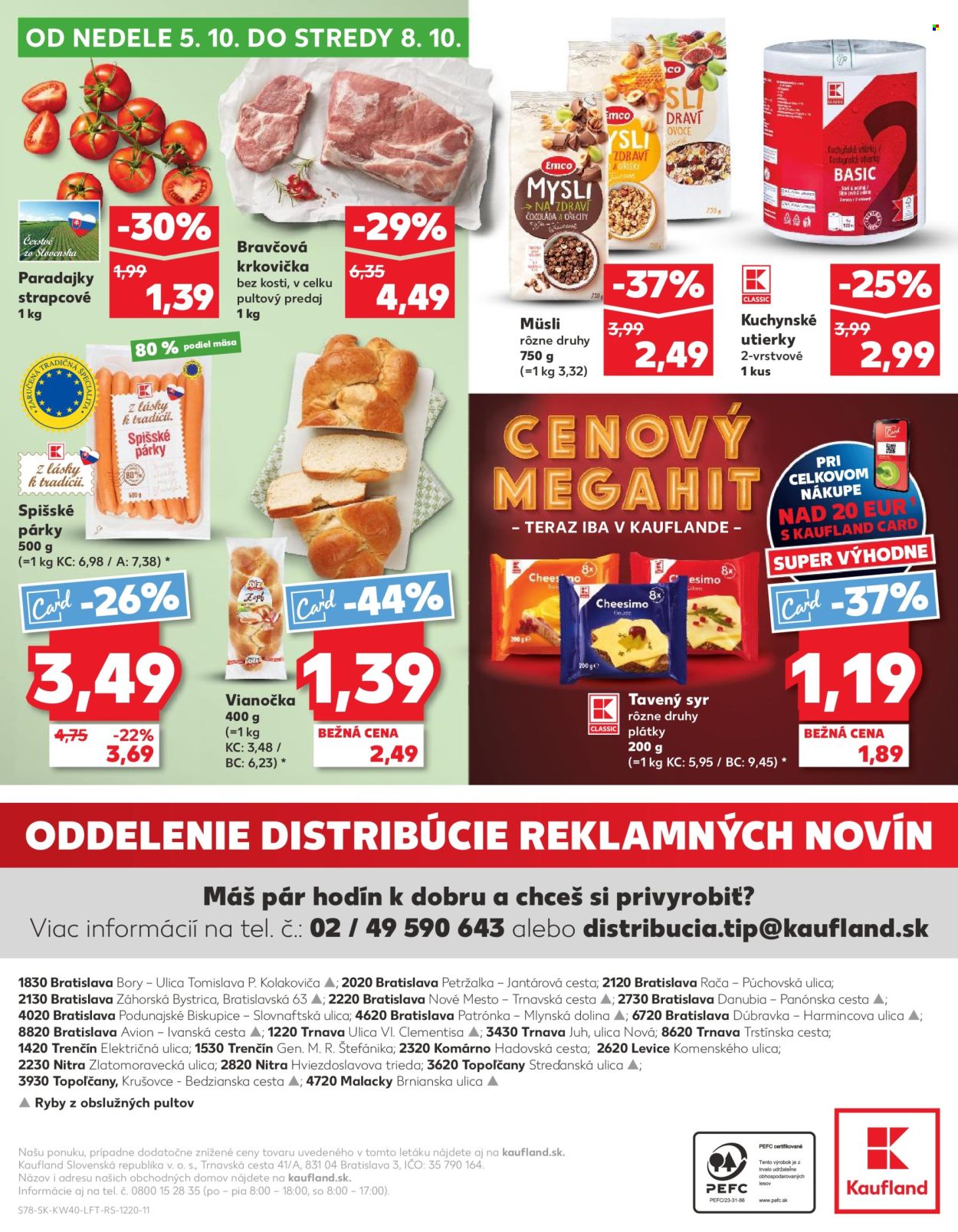Leták Kaufland - 2.10.2025 - 8.10.2025. Strana 78