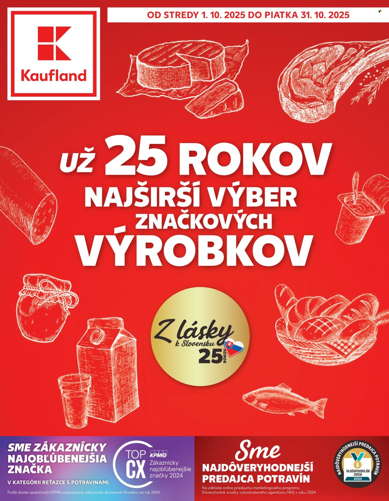 Leták Kaufland - 1.10.2025 - 31.10.2025. Strana 1