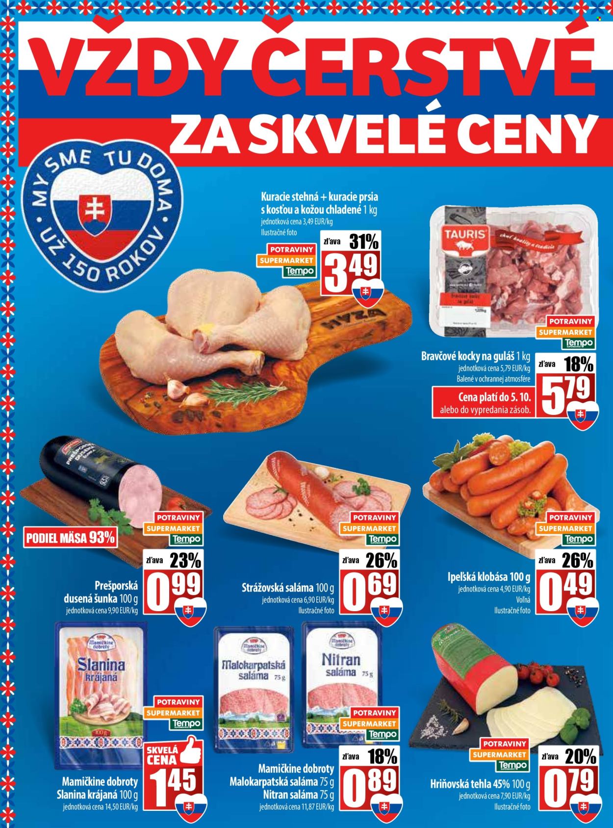 Leták COOP Jednota - 2.10.2025 - 8.10.2025. Strana 4