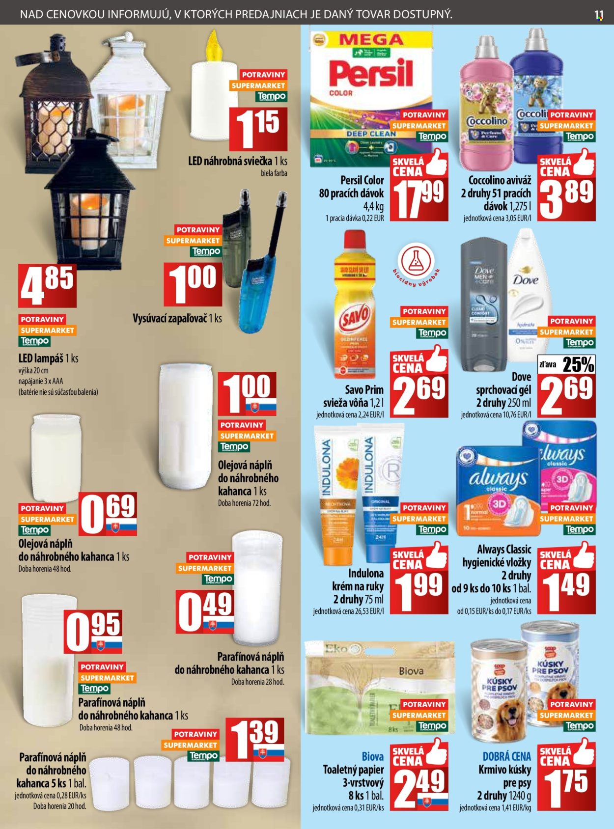 Leták COOP Jednota - 2.10.2025 - 8.10.2025. Strana 11
