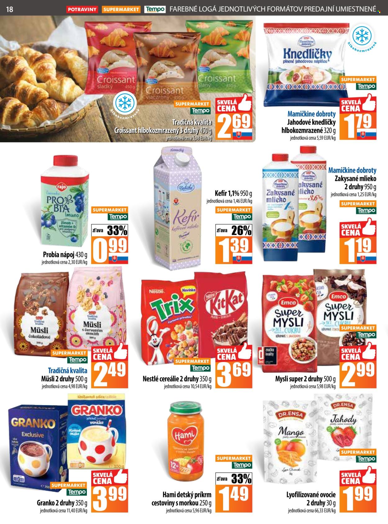 Leták COOP Jednota - 2.10.2025 - 8.10.2025. Strana 18