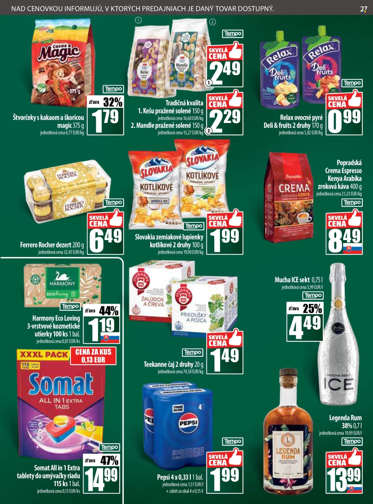Leták COOP Jednota - 2.10.2025 - 8.10.2025. Strana 27