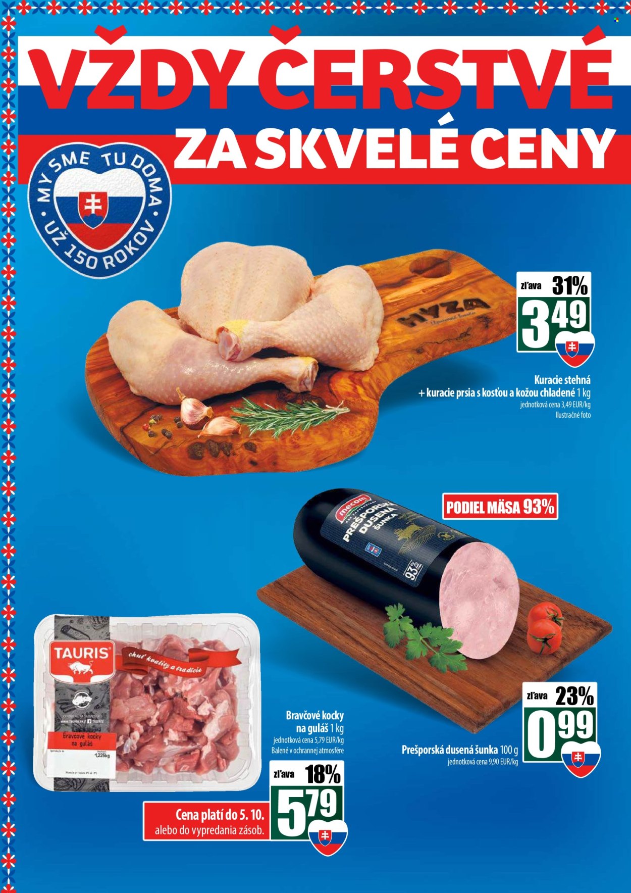 Leták COOP Jednota - 2.10.2025 - 8.10.2025. Strana 4