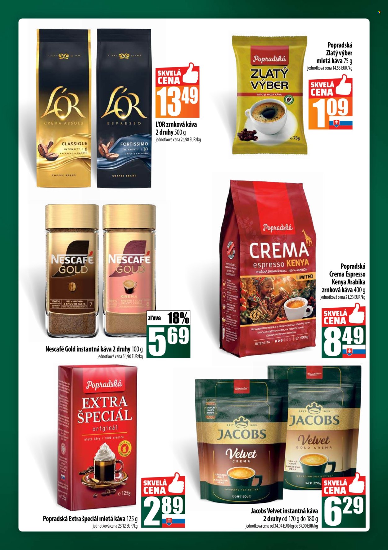Leták COOP Jednota - 2.10.2025 - 8.10.2025. Strana 45