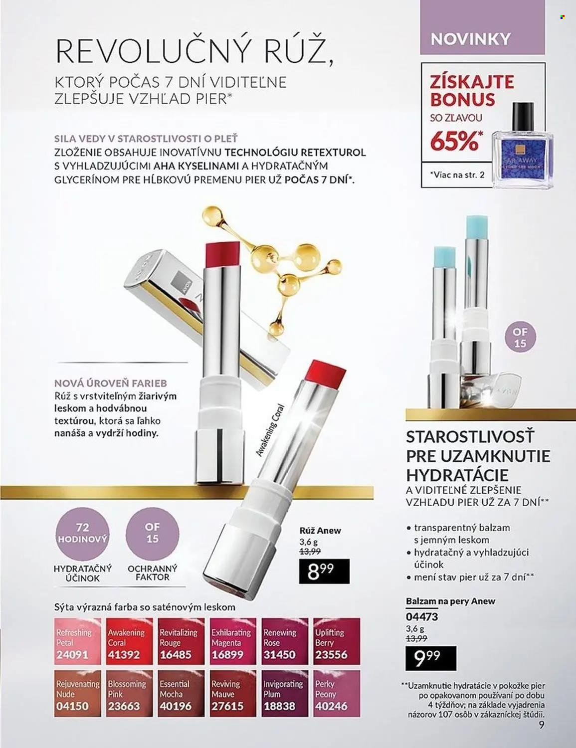 Leták Avon - 1.10.2025 - 31.10.2025. Strana 9
