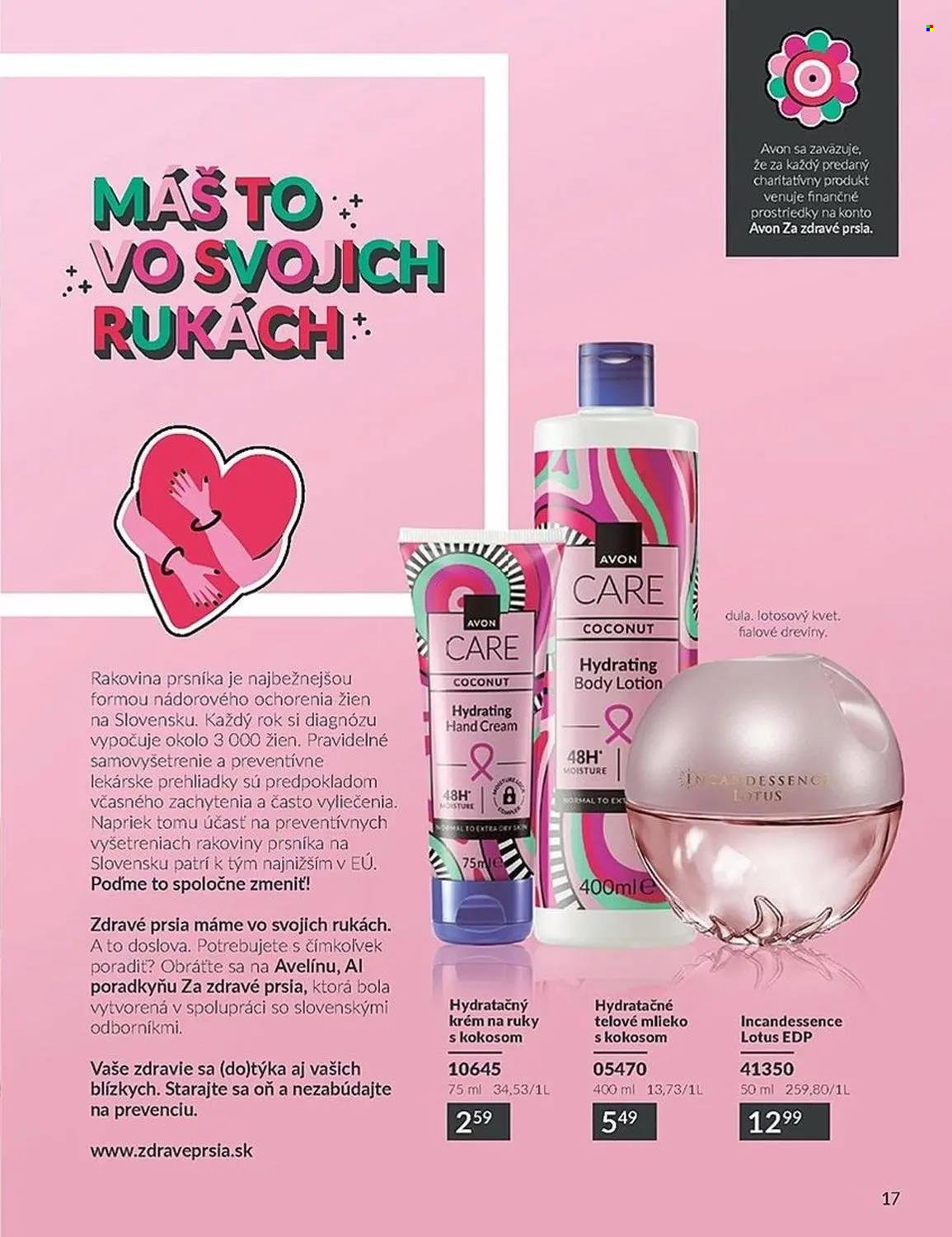 Leták Avon - 1.10.2025 - 31.10.2025. Strana 17