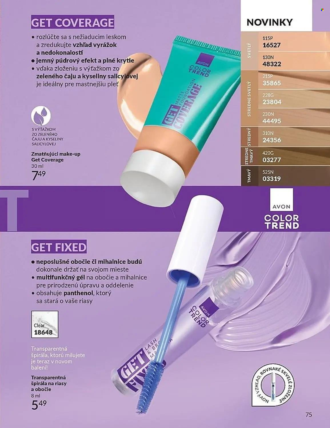 Leták Avon - 1.10.2025 - 31.10.2025. Strana 75