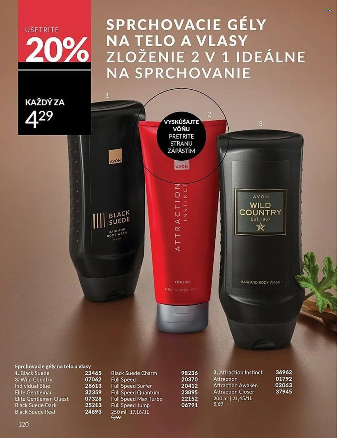 Leták Avon - 1.10.2025 - 31.10.2025. Strana 120