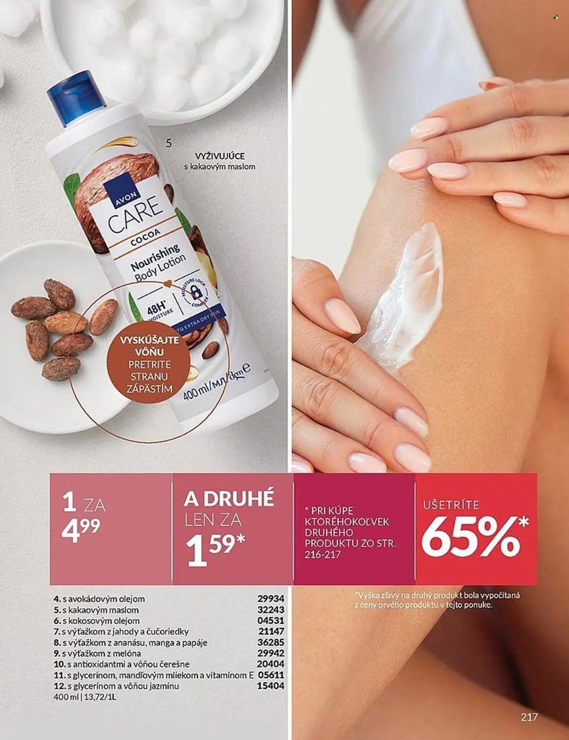 Leták Avon - 1.10.2025 - 31.10.2025. Strana 217