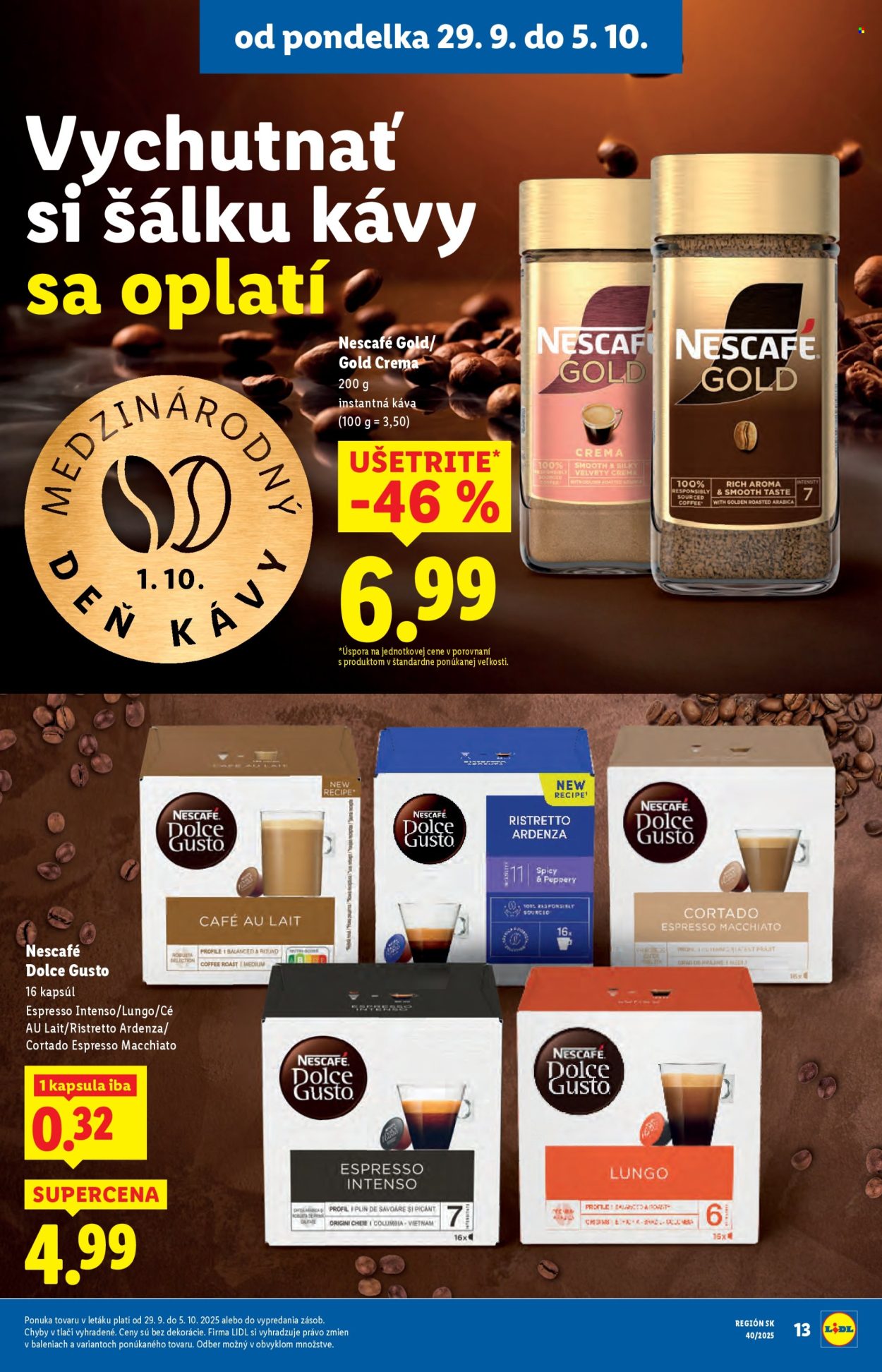 Leták Lidl - 2.10.2025 - 5.10.2025. Strana 45
