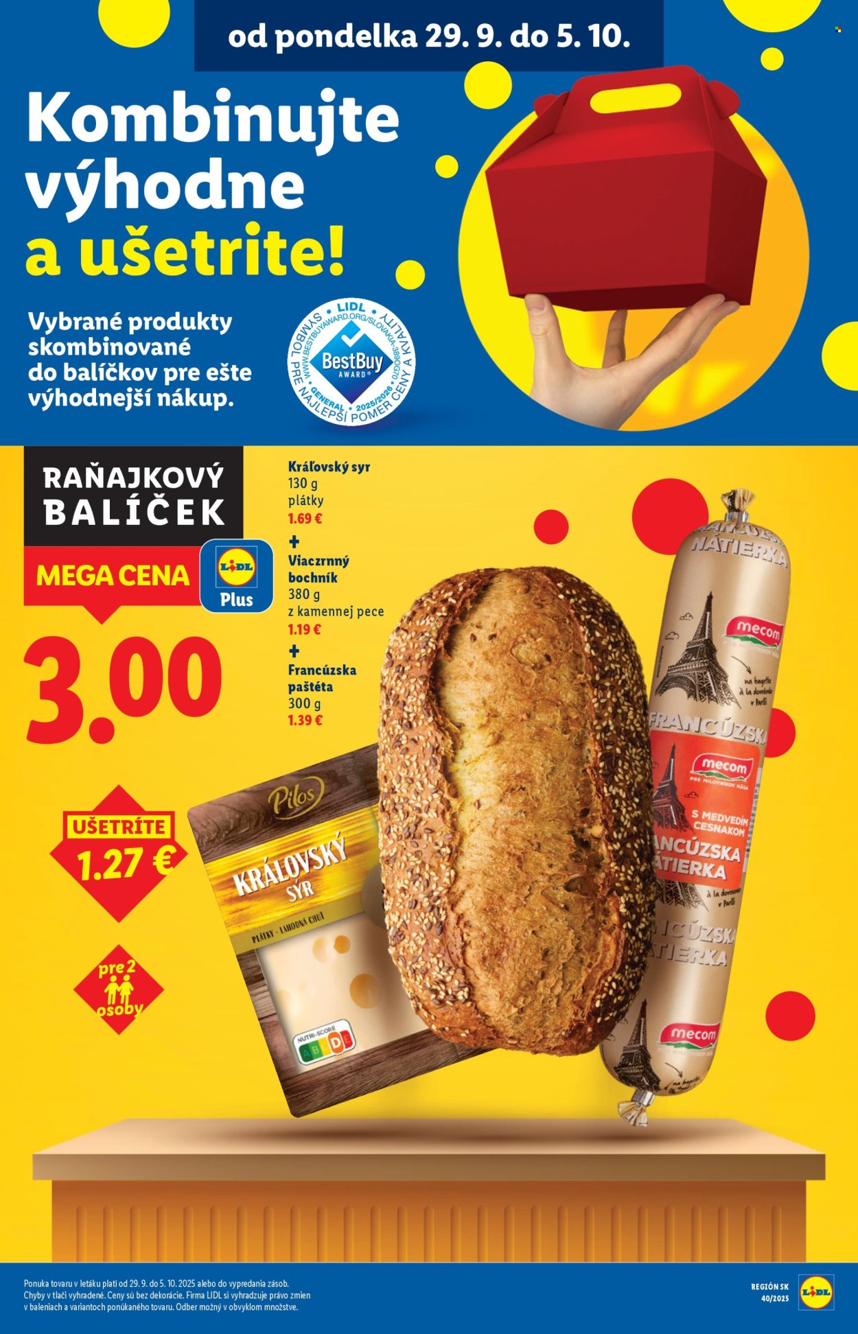 Leták Lidl - 2.10.2025 - 5.10.2025. Strana 50