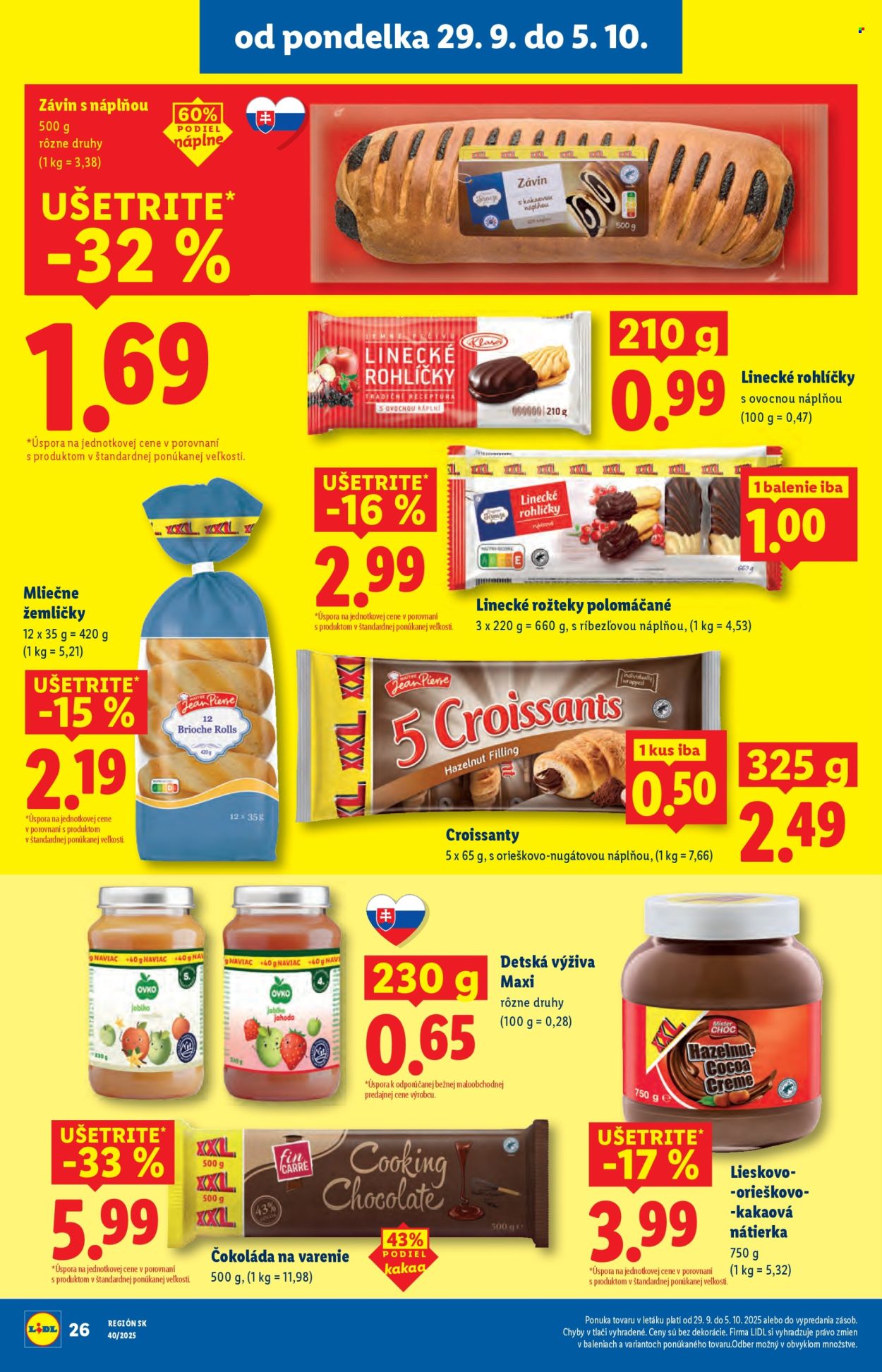 Leták Lidl - 2.10.2025 - 5.10.2025. Strana 64
