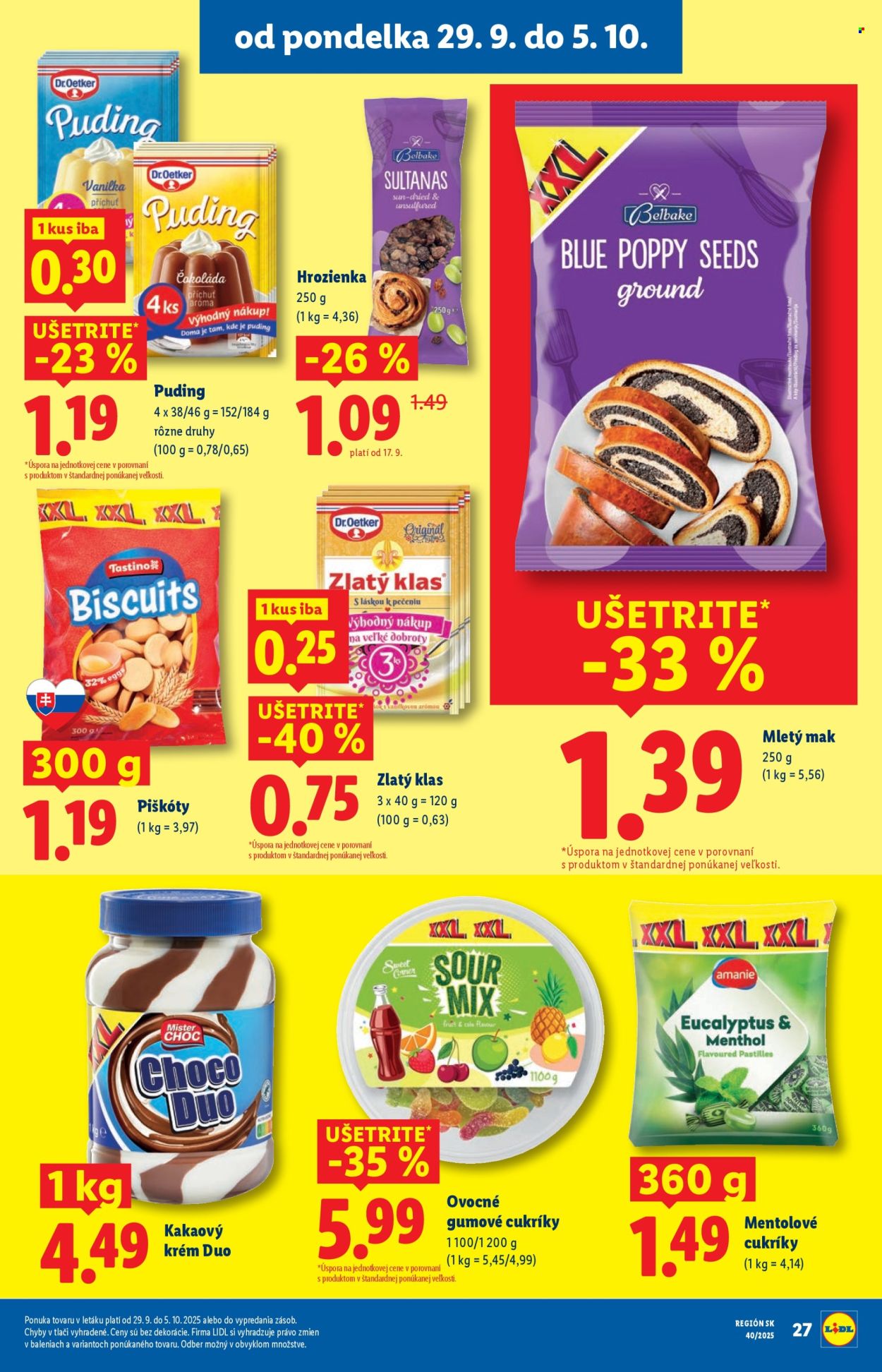 Leták Lidl - 2.10.2025 - 5.10.2025. Strana 65