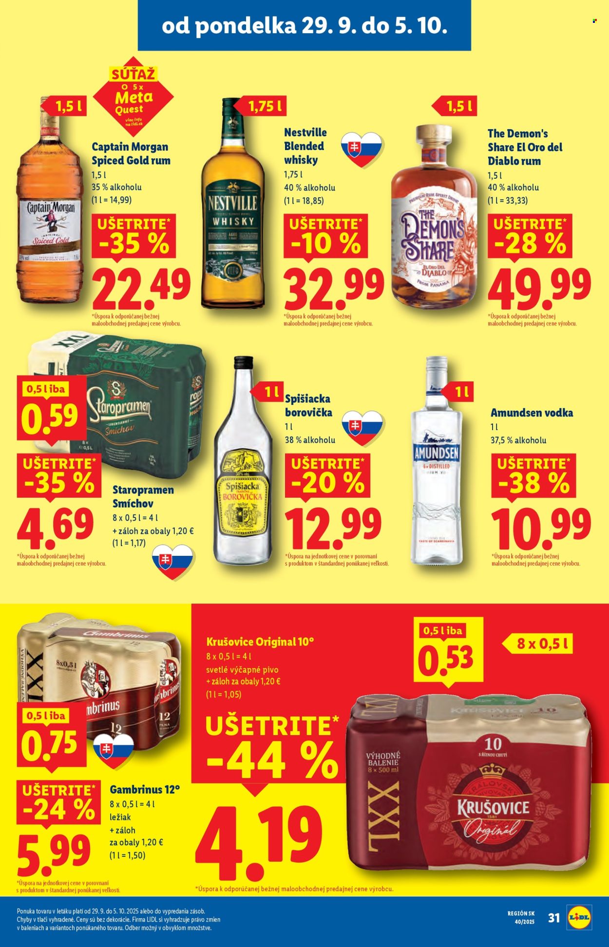 Leták Lidl - 2.10.2025 - 5.10.2025. Strana 69