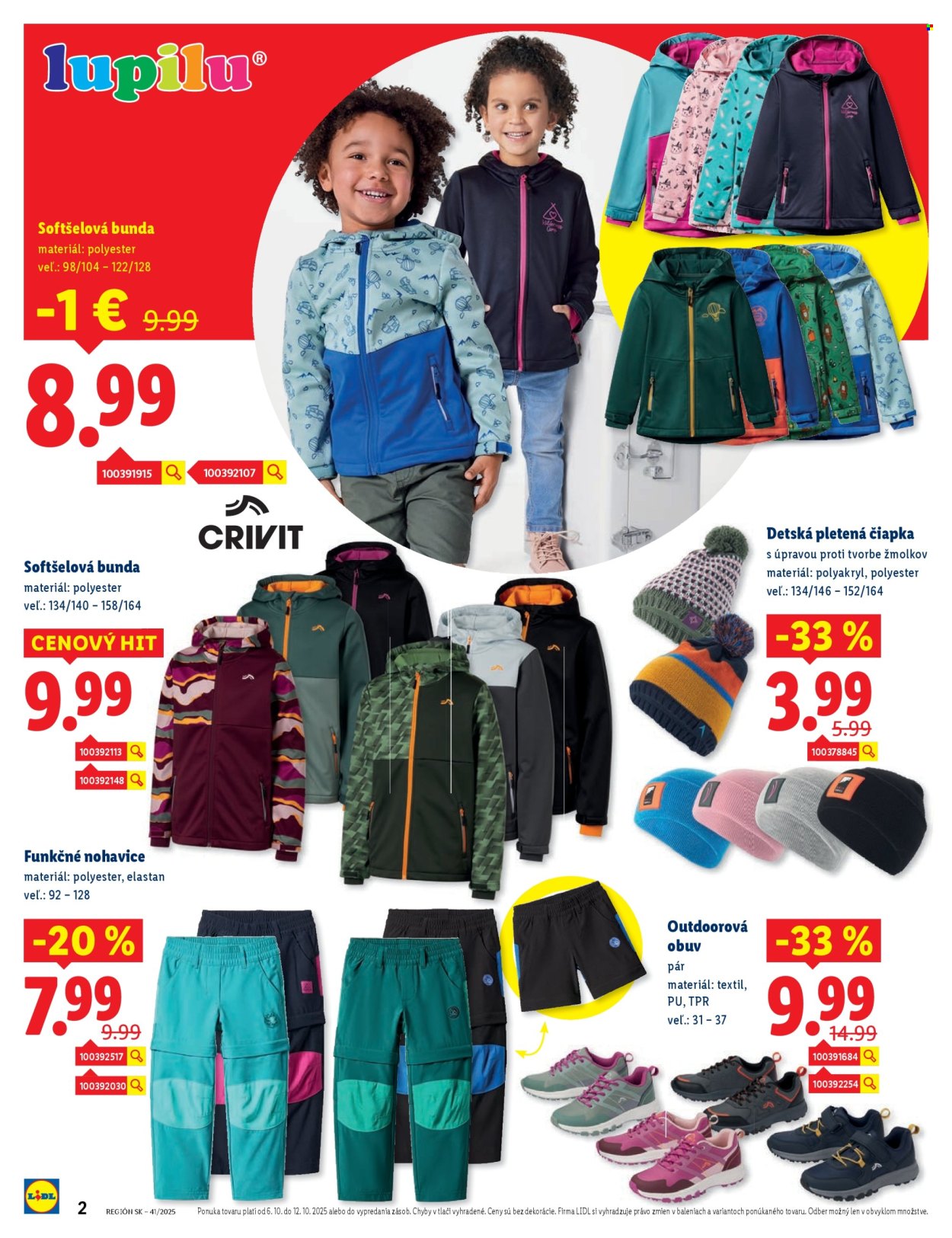 Leták Lidl - 6.10.2025 - 12.10.2025. Strana 2