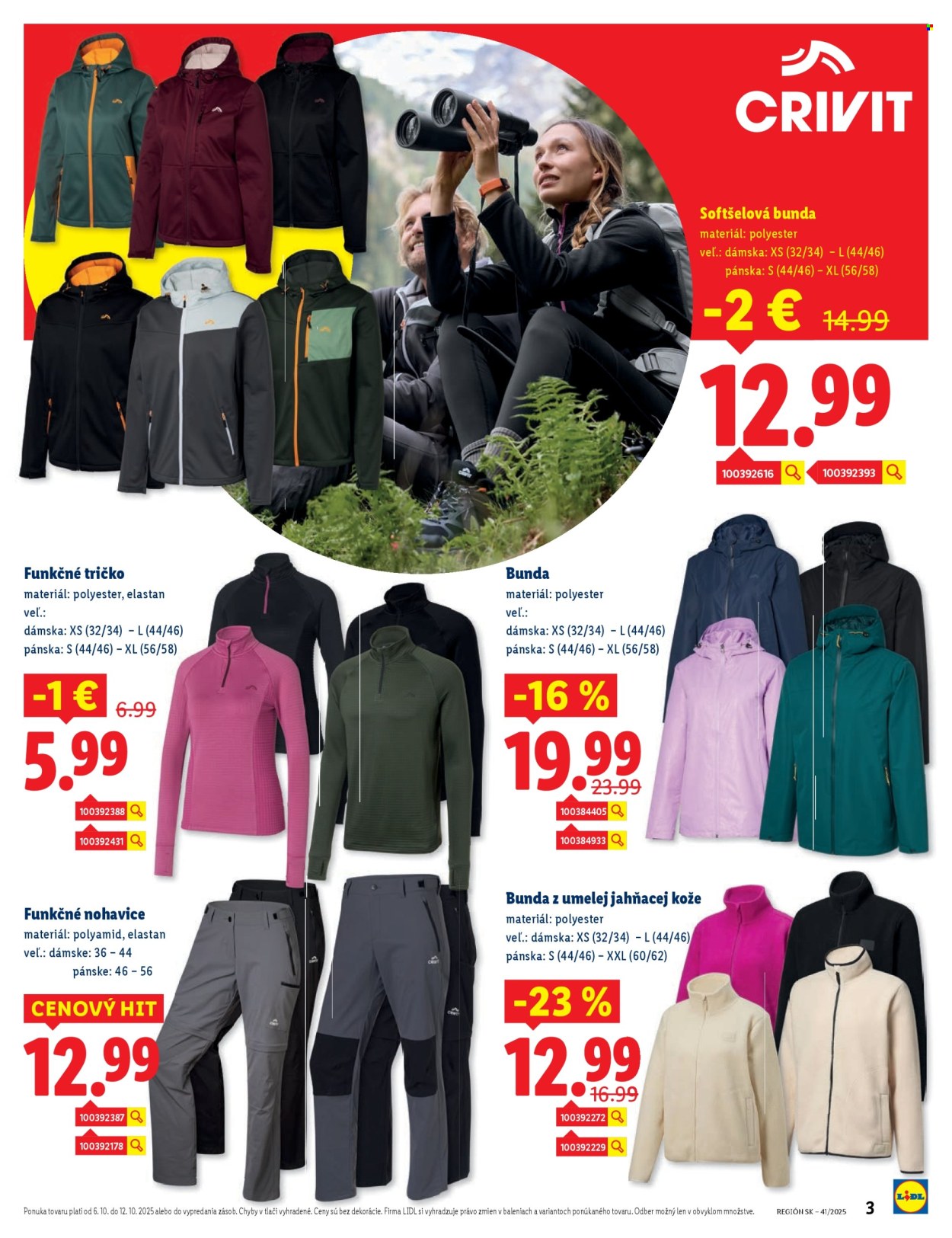 Leták Lidl - 6.10.2025 - 12.10.2025. Strana 3