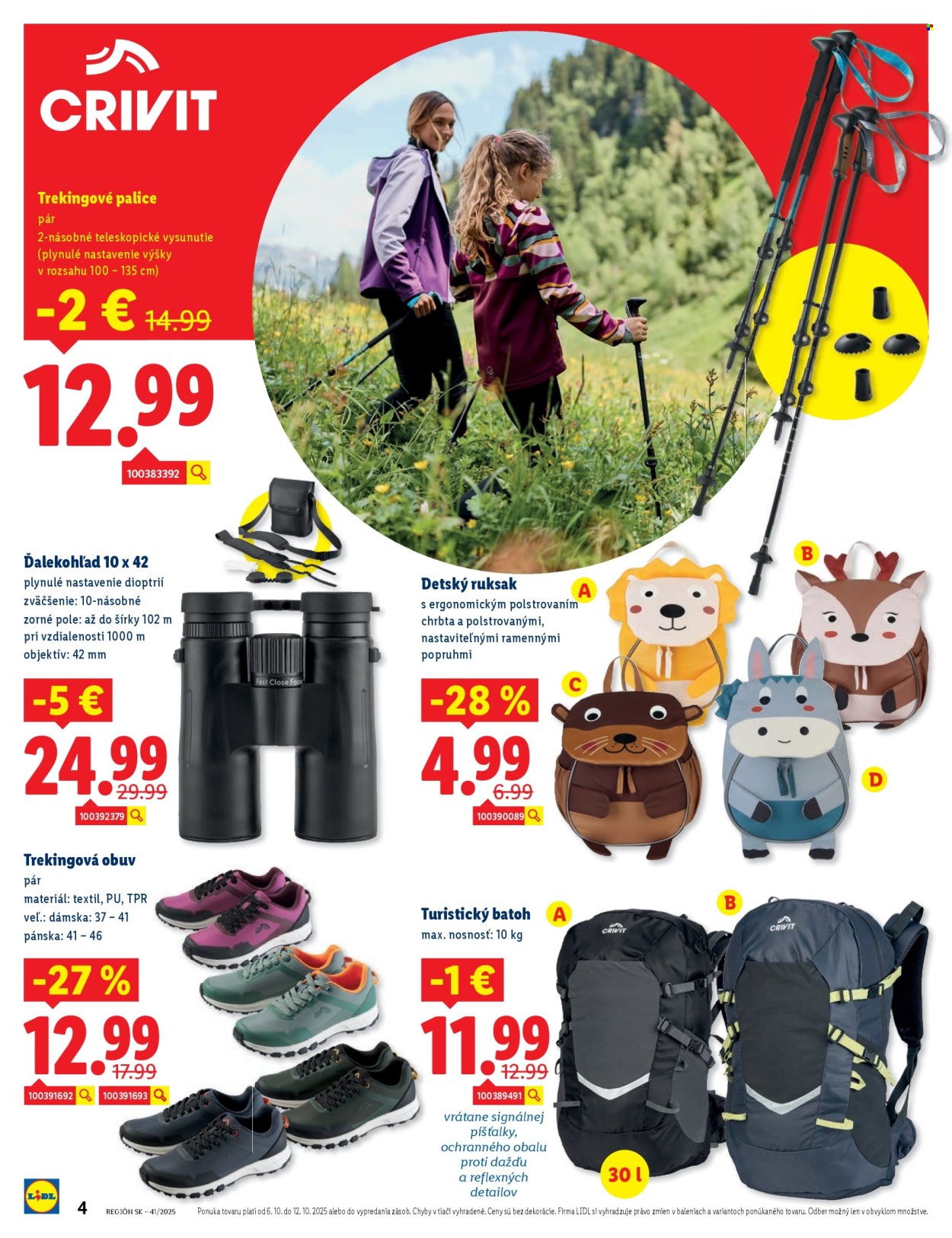Leták Lidl - 6.10.2025 - 12.10.2025. Strana 4