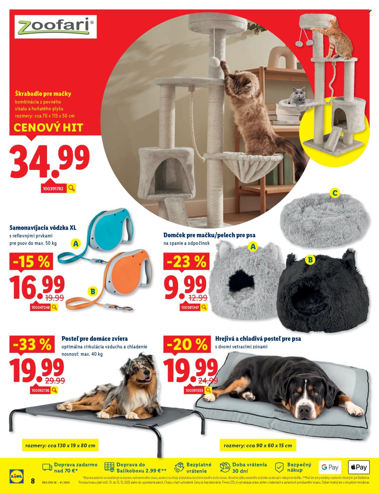 Leták Lidl - 6.10.2025 - 12.10.2025. Strana 8