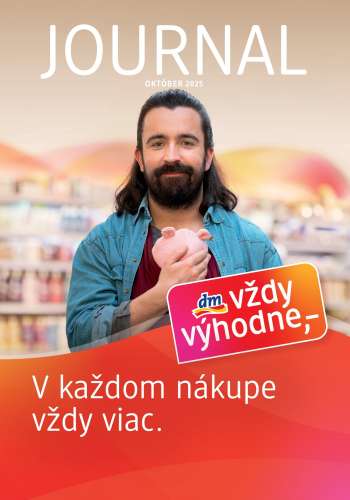 Leták dm drogerie - 1.10.2025 - 31.10.2025.
