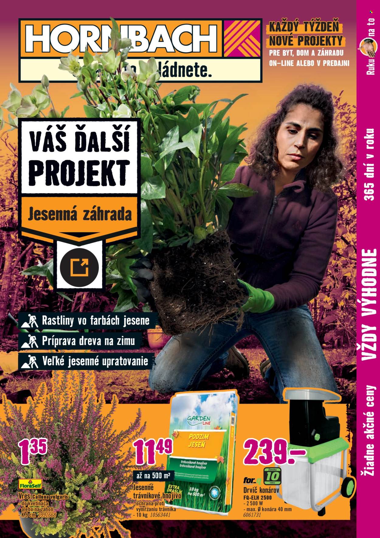 Leták Hornbach - 1.10.2025 - 15.10.2025. Strana 1