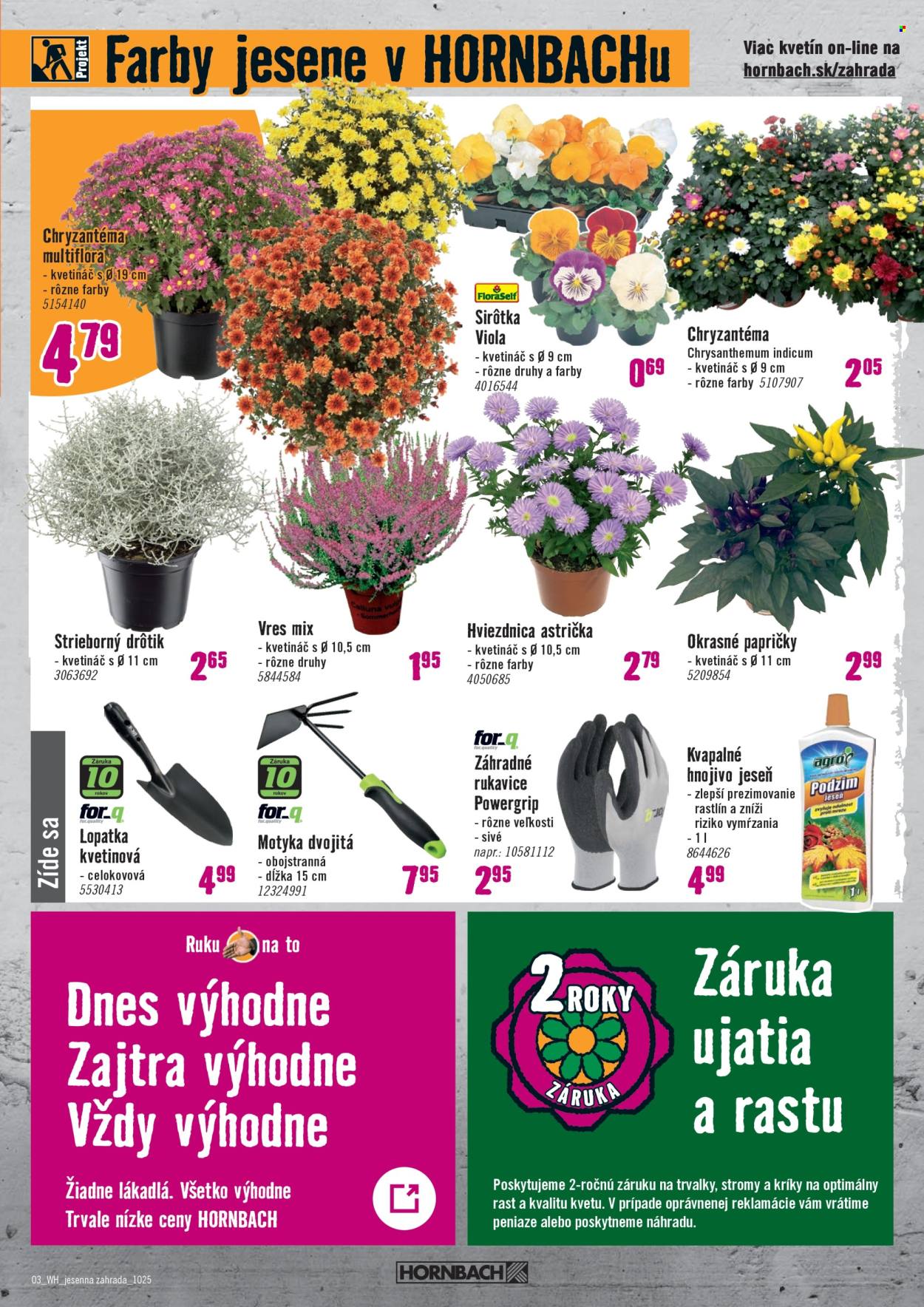 Leták Hornbach - 1.10.2025 - 15.10.2025. Strana 3