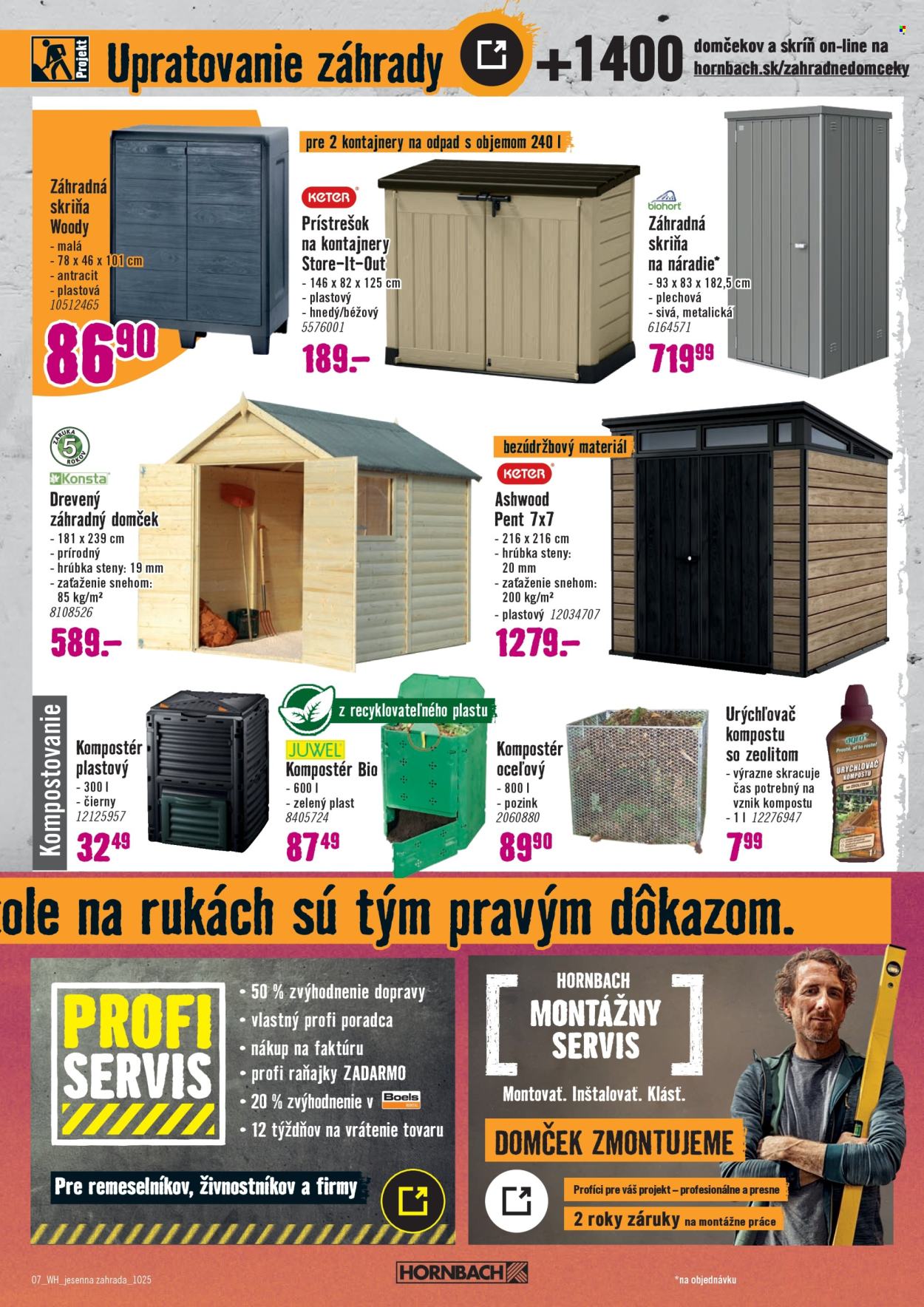 Leták Hornbach - 1.10.2025 - 15.10.2025. Strana 7