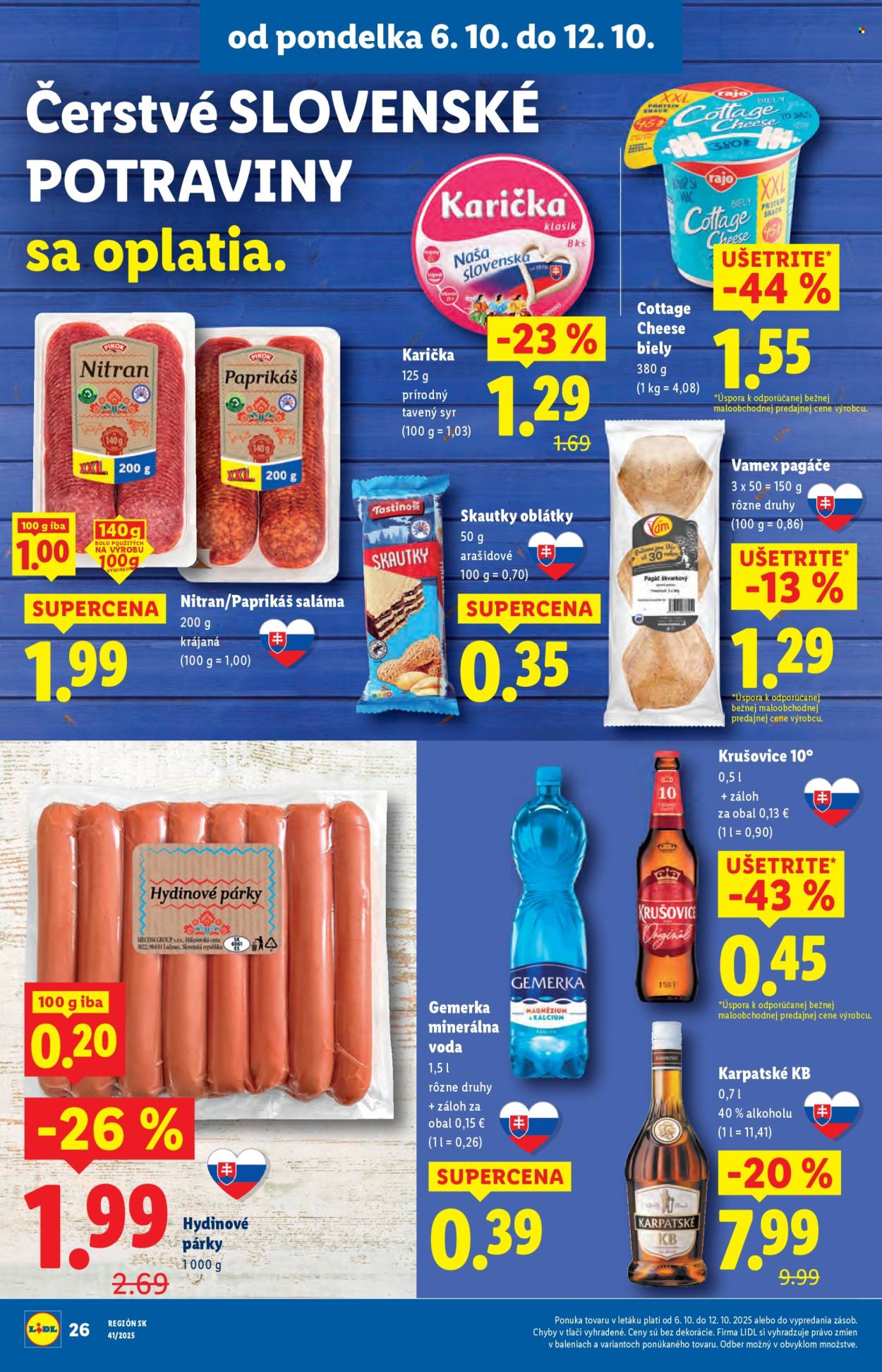 Leták Lidl - 6.10.2025 - 12.10.2025. Strana 34
