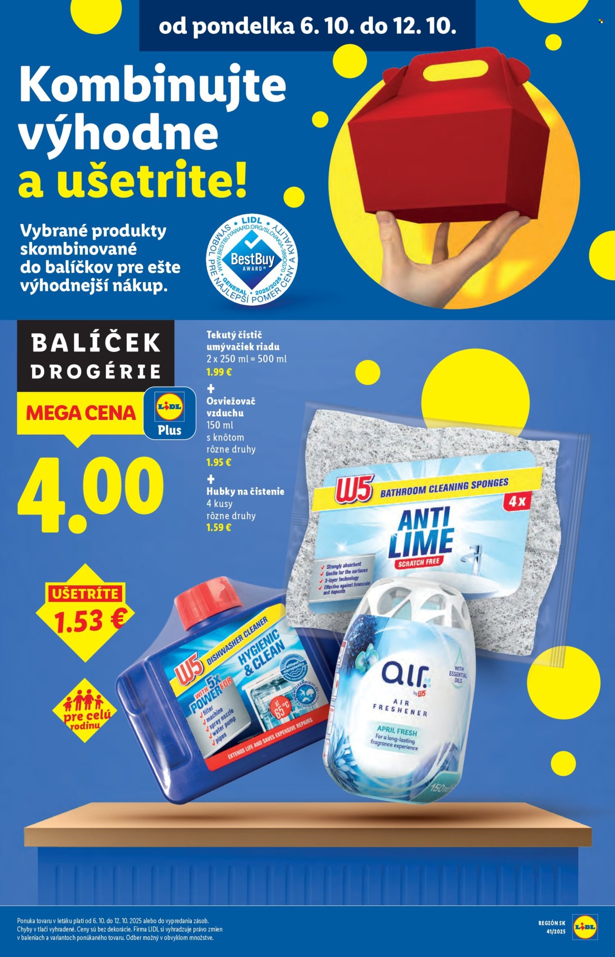 Leták Lidl - 6.10.2025 - 12.10.2025. Strana 40