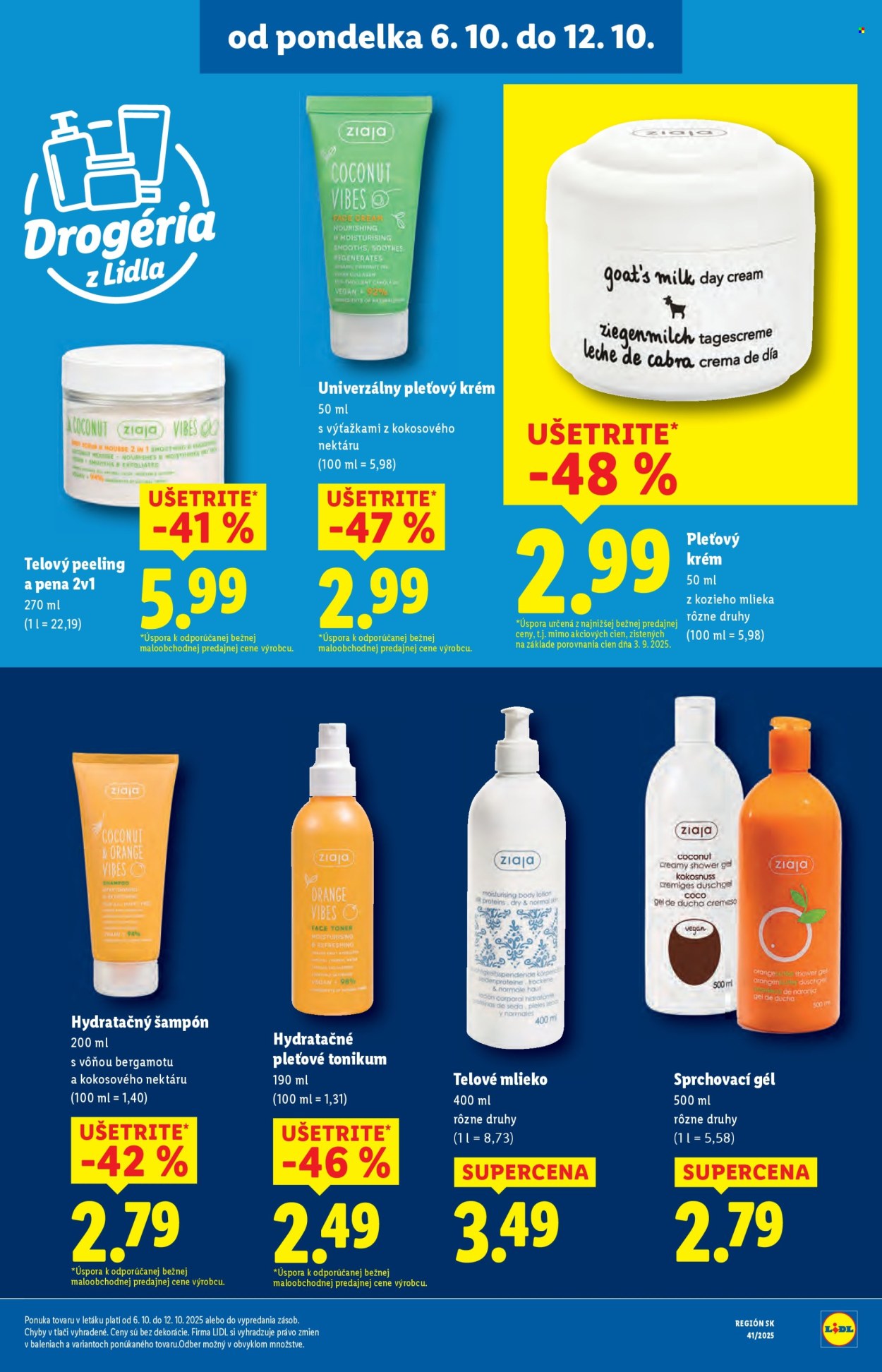 Leták Lidl - 6.10.2025 - 12.10.2025. Strana 46
