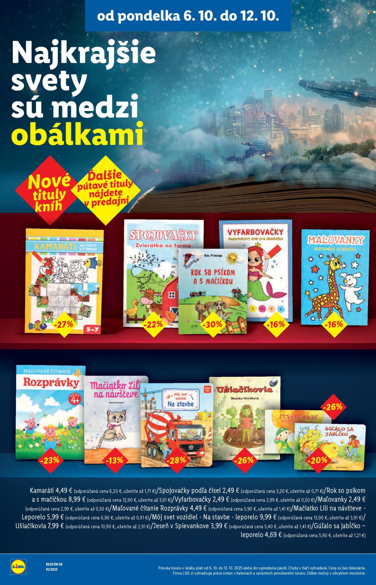 Leták Lidl - 6.10.2025 - 12.10.2025. Strana 52