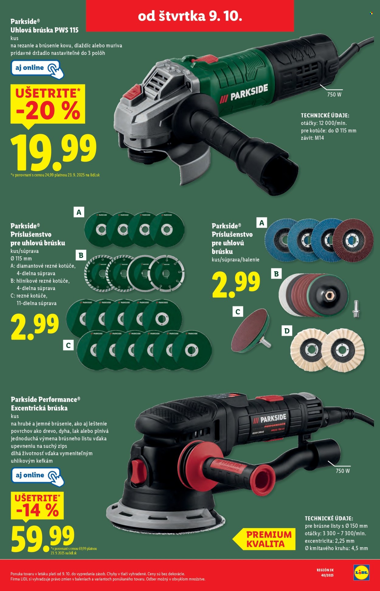 Leták Lidl - 6.10.2025 - 12.10.2025. Strana 93