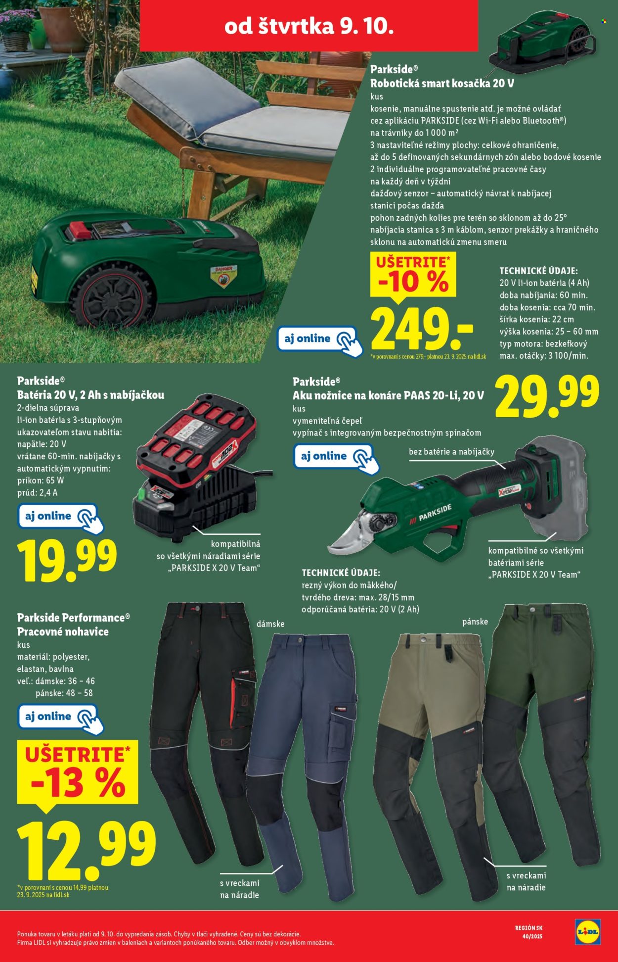 Leták Lidl - 6.10.2025 - 12.10.2025. Strana 97