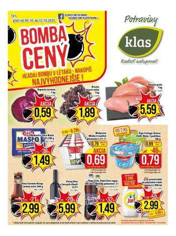 Leták Klas - 6.10.2025 - 12.10.2025.
