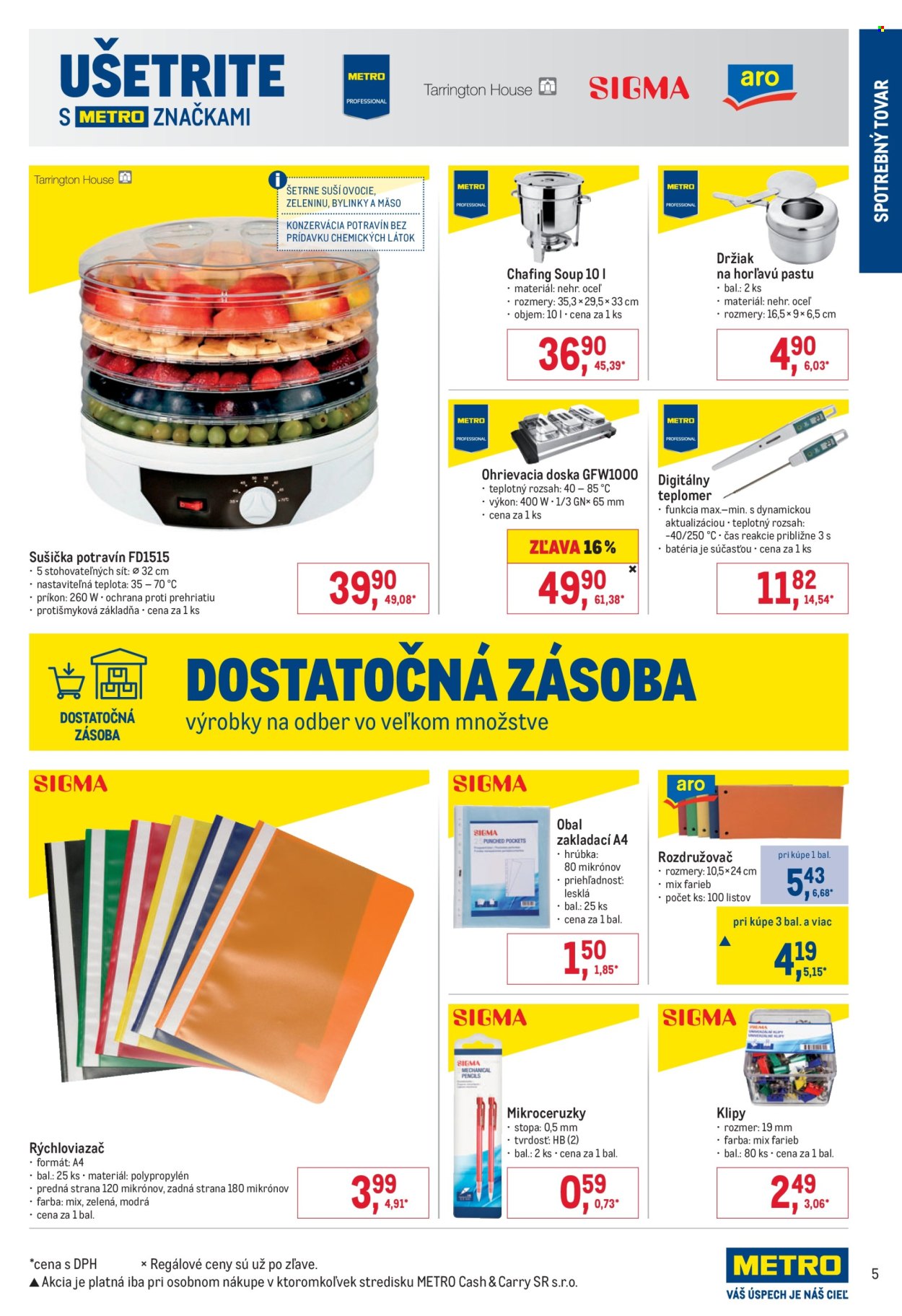 Leták Metro - 8.10.2025 - 21.10.2025. Strana 5