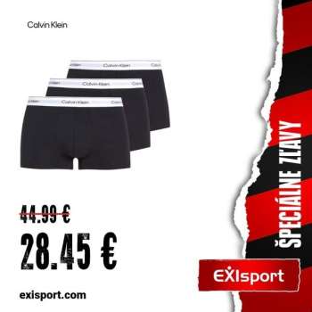 Leták Exisport.