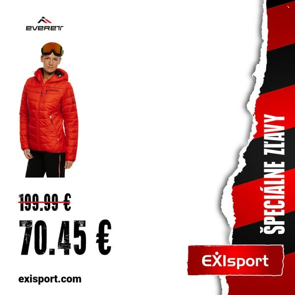 Leták Exisport. Strana 3