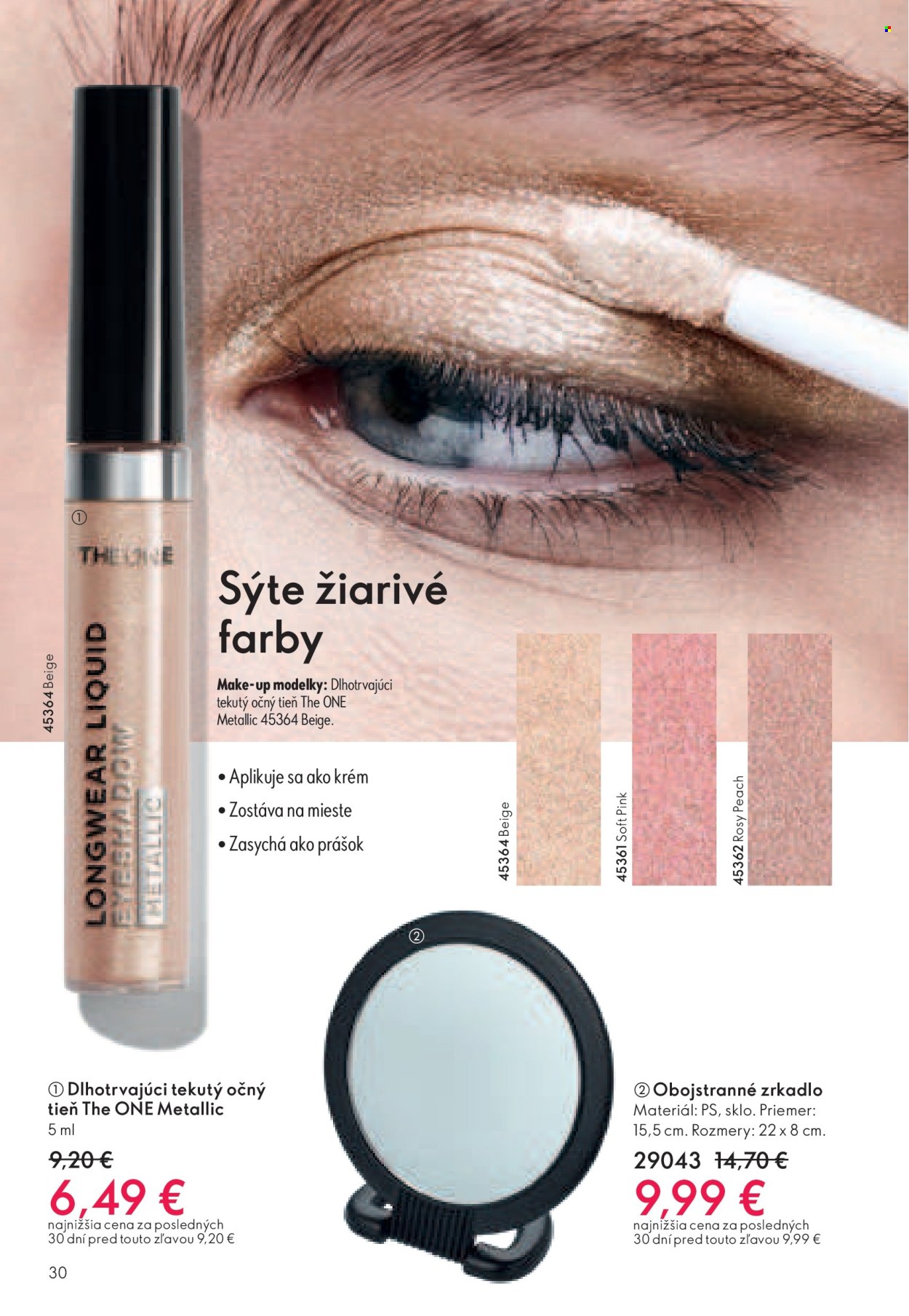 Leták Oriflame - 22.10.2025 - 11.11.2025. Strana 30