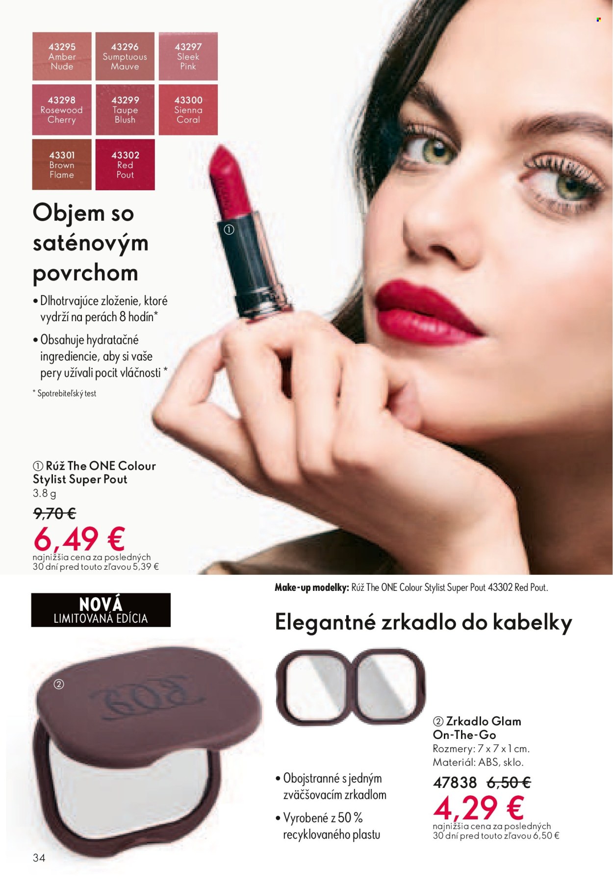 Leták Oriflame - 22.10.2025 - 11.11.2025. Strana 34
