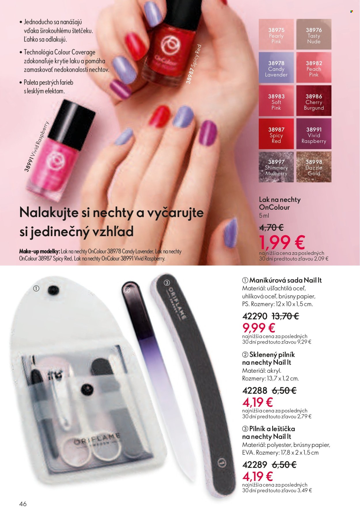 Leták Oriflame - 22.10.2025 - 11.11.2025. Strana 46
