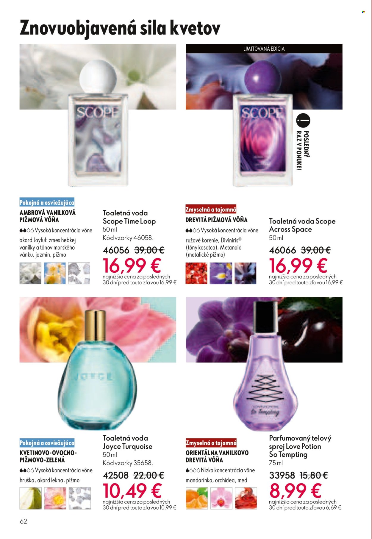 Leták Oriflame - 22.10.2025 - 11.11.2025. Strana 62