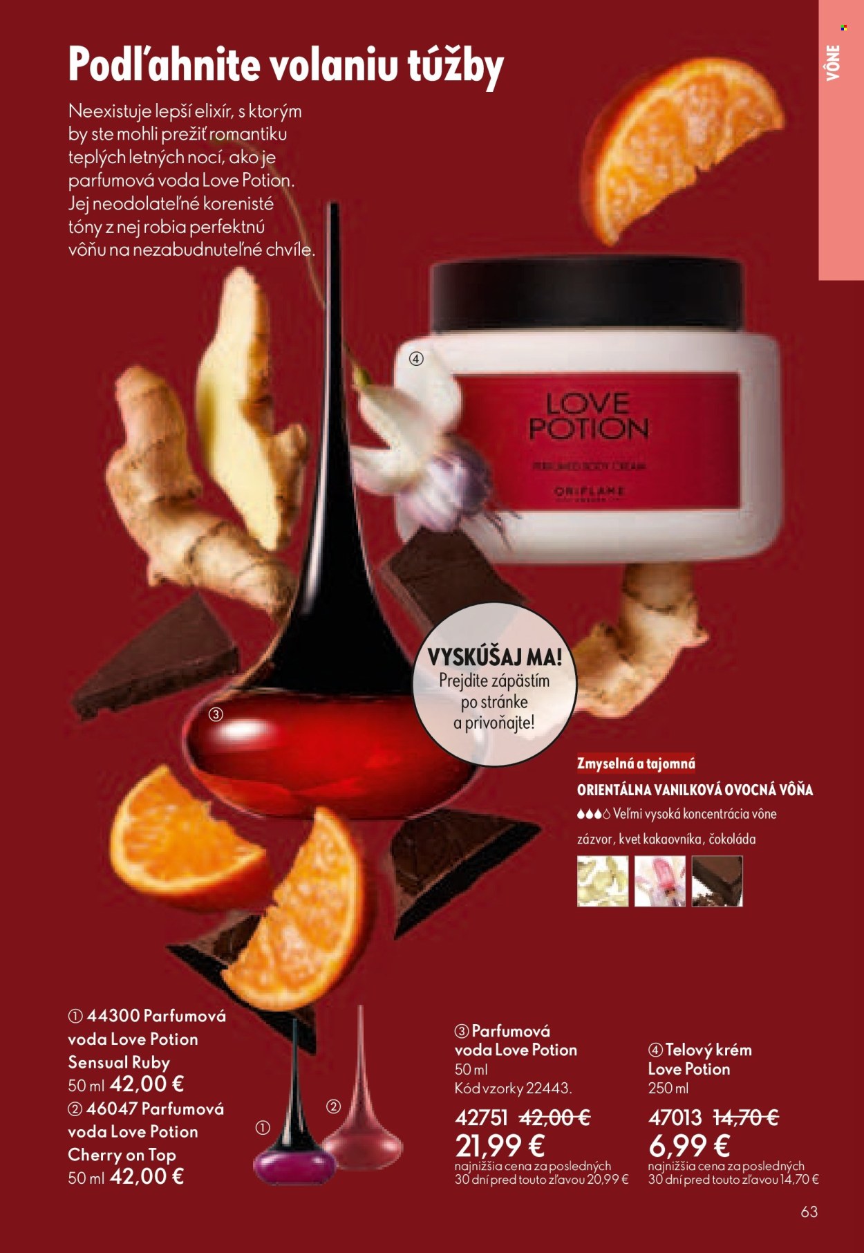 Leták Oriflame - 22.10.2025 - 11.11.2025. Strana 63