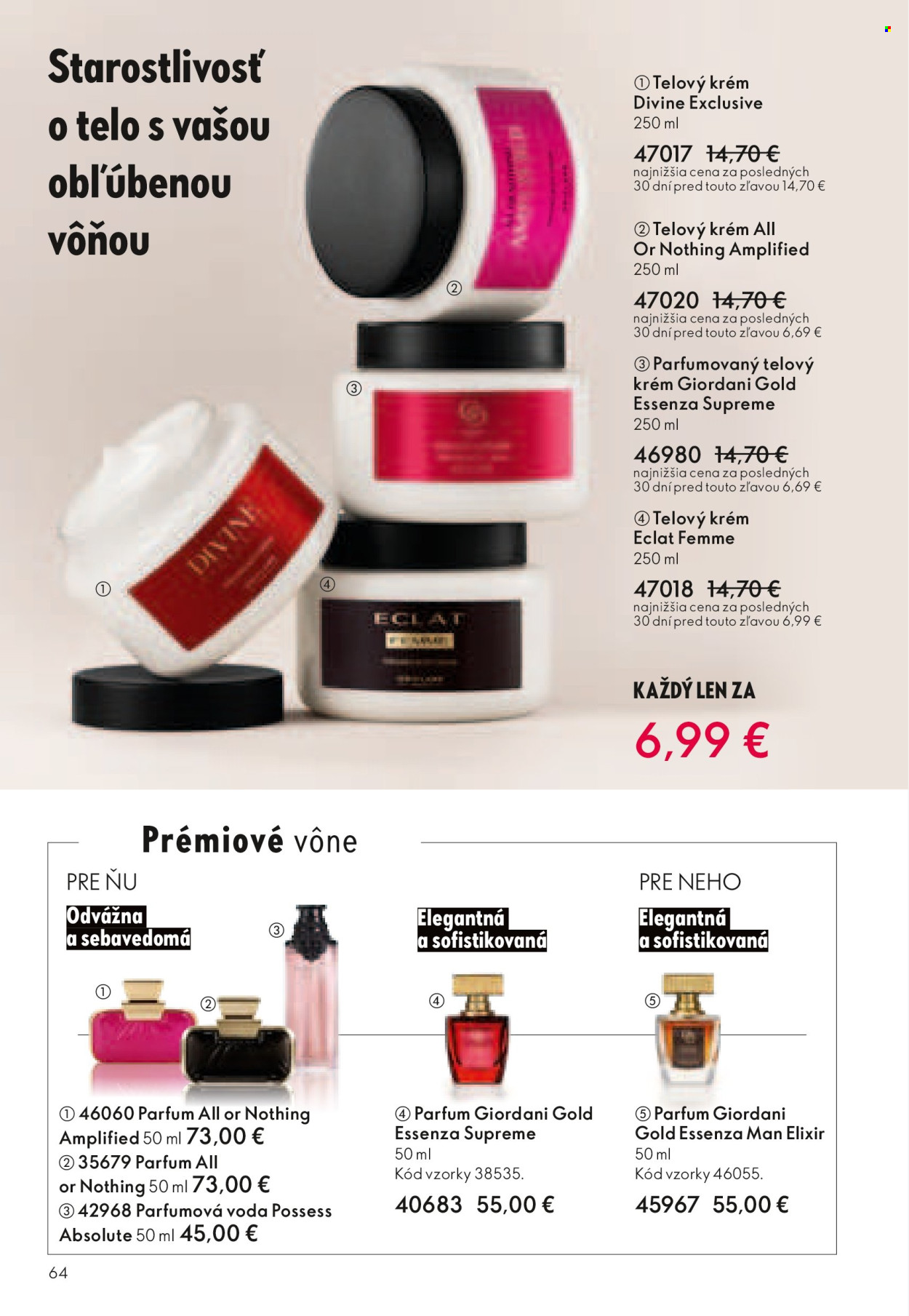 Leták Oriflame - 22.10.2025 - 11.11.2025. Strana 64