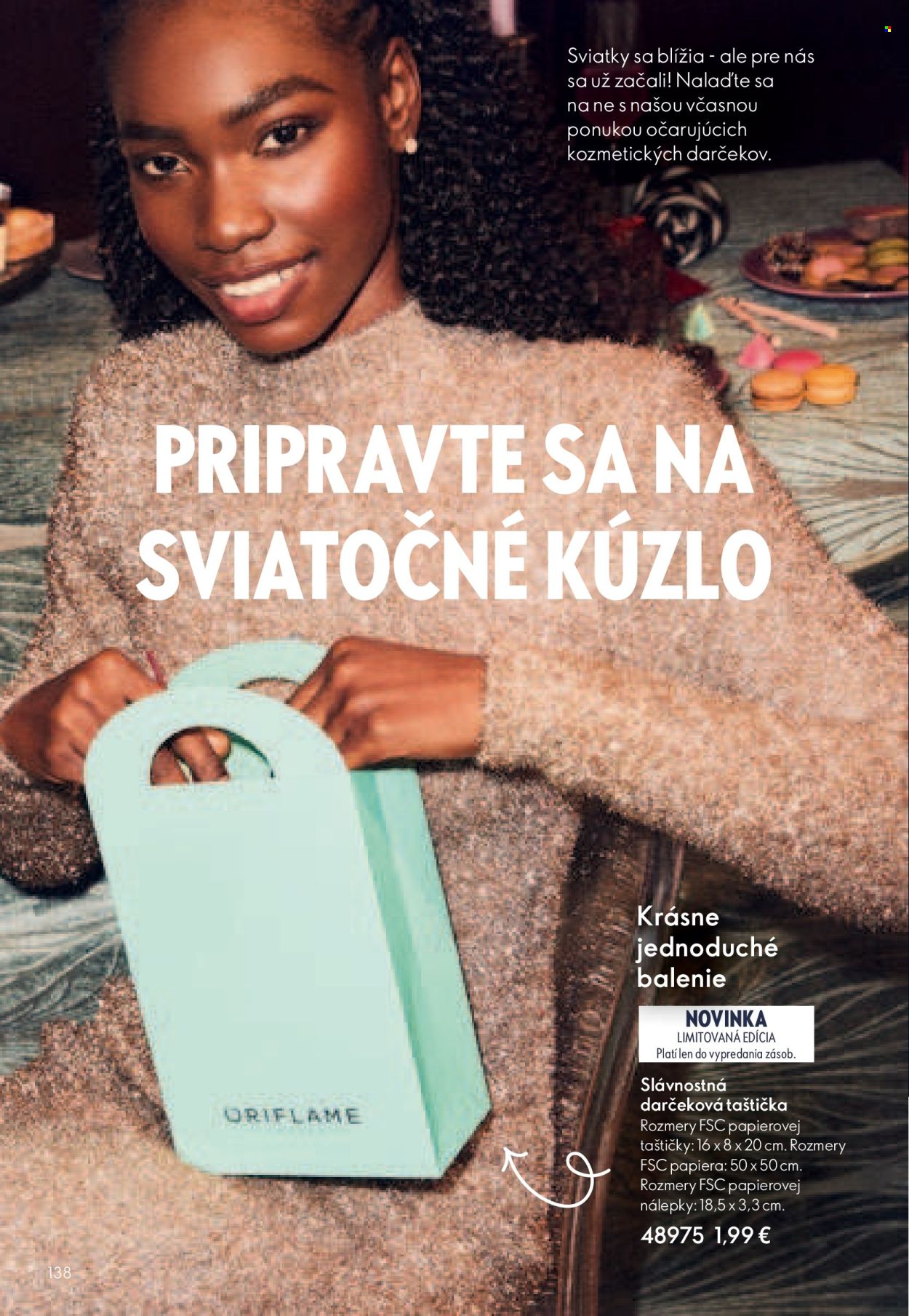 Leták Oriflame - 22.10.2025 - 11.11.2025. Strana 138