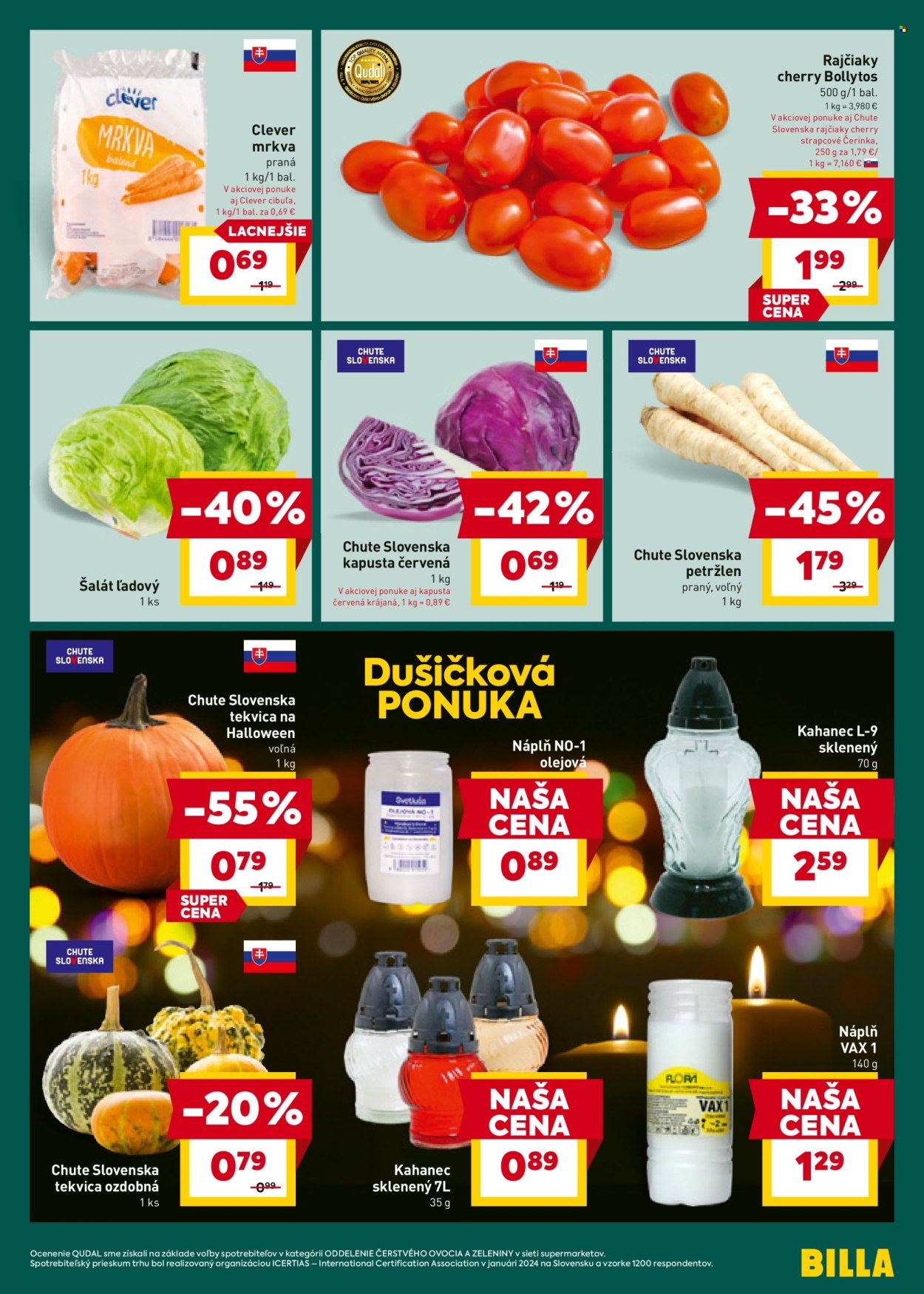 Leták Billa - 8.10.2025 - 14.10.2025. Strana 3