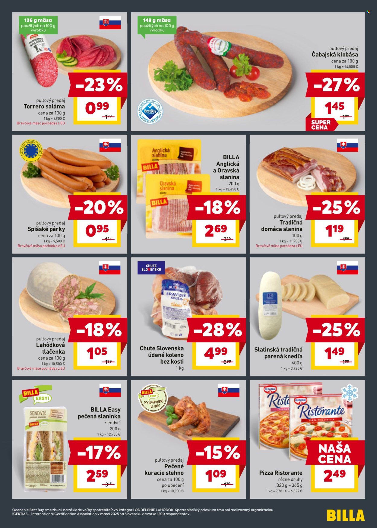 Leták Billa - 8.10.2025 - 14.10.2025. Strana 5
