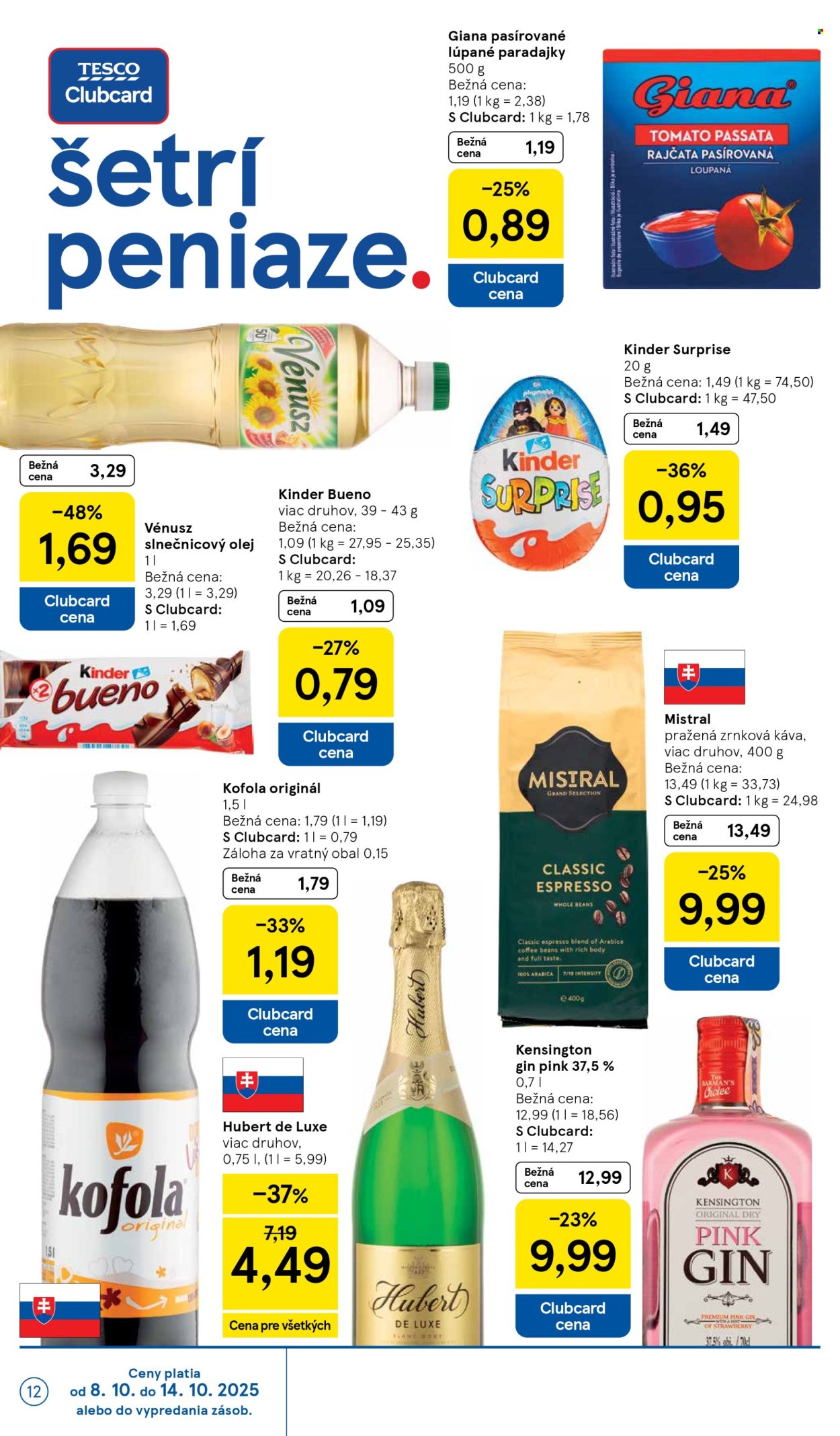 Leták TESCO - 8.10.2025 - 14.10.2025. Strana 12
