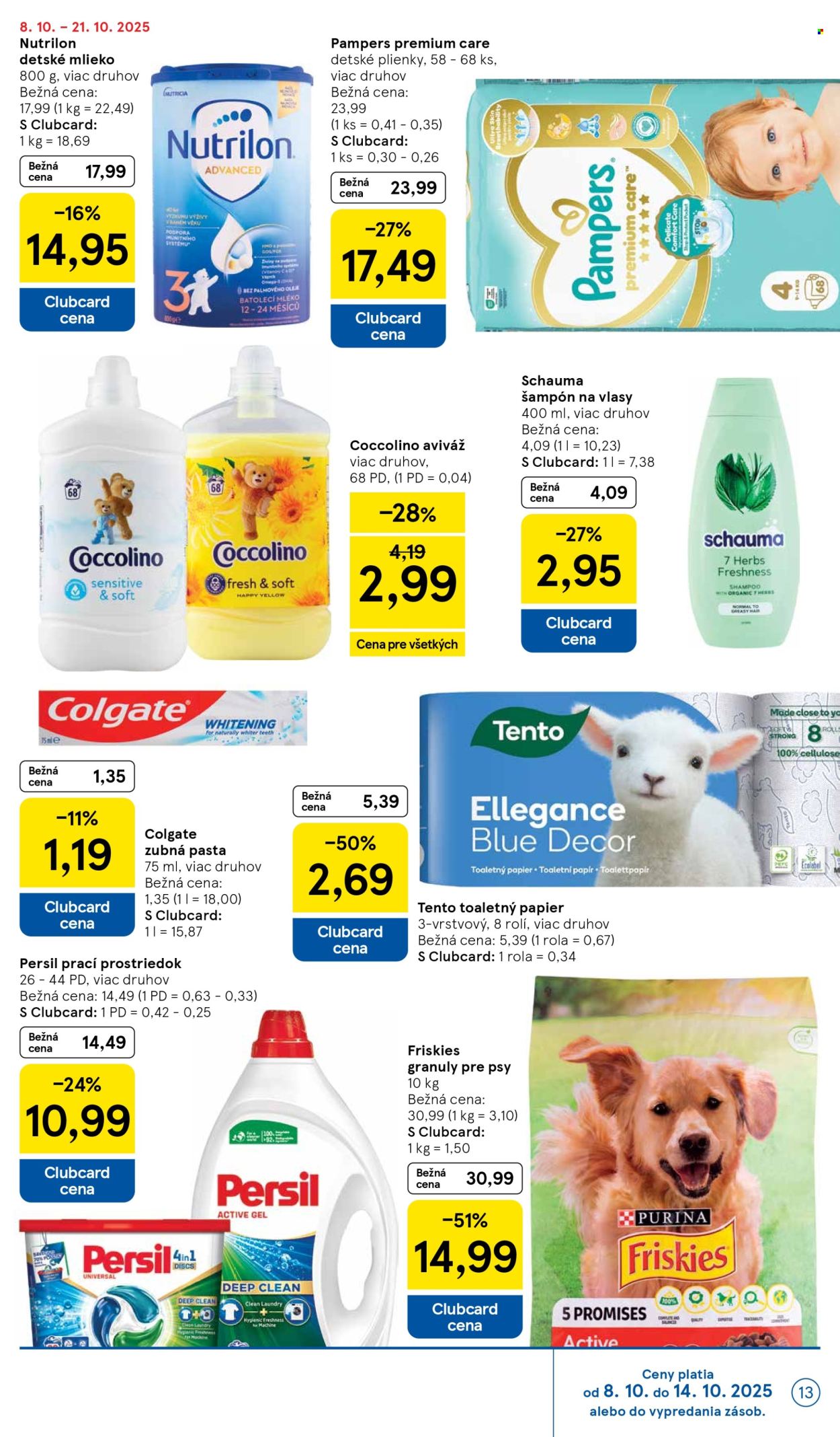 Leták TESCO - 8.10.2025 - 14.10.2025. Strana 13