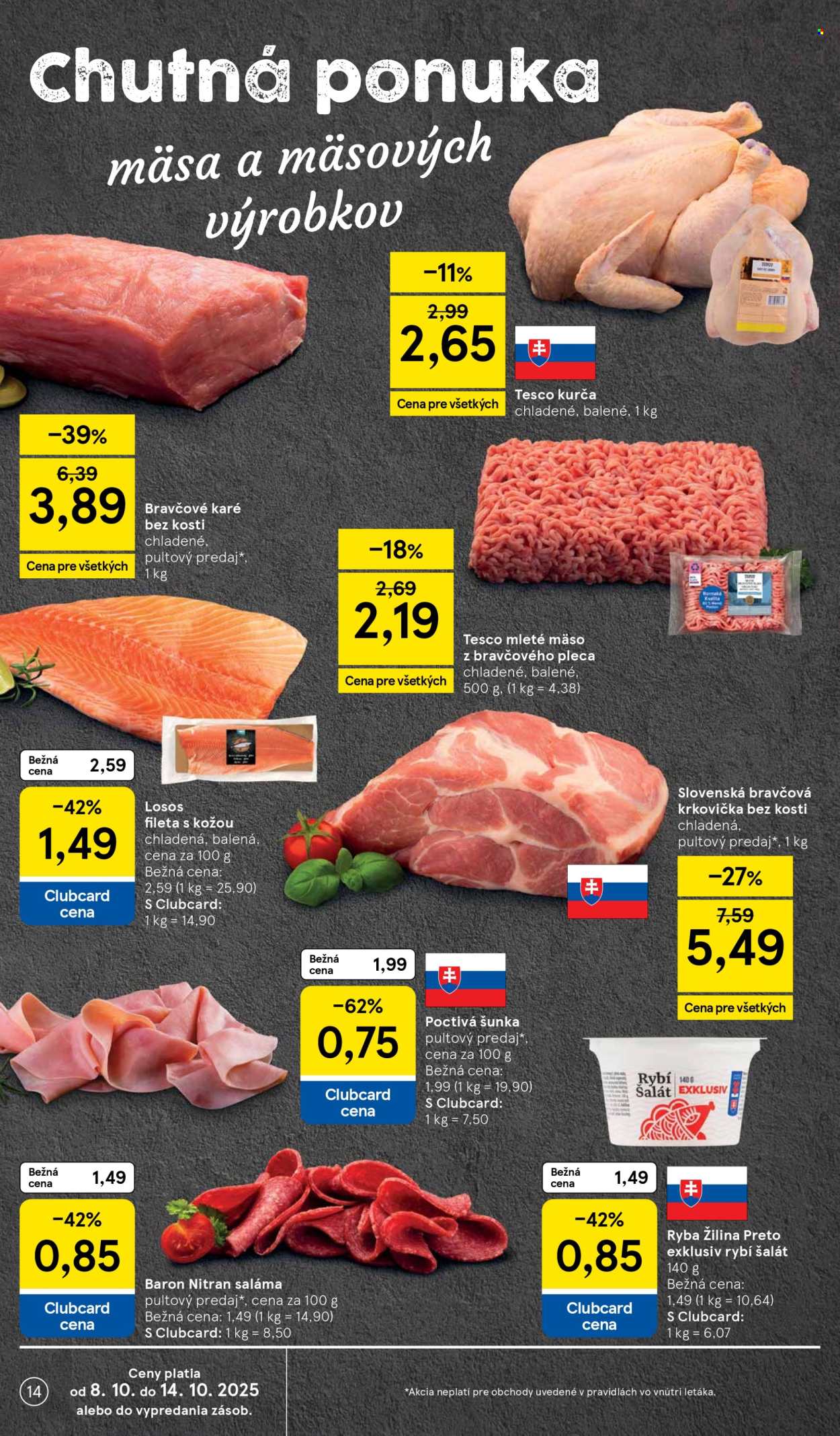 Leták TESCO - 8.10.2025 - 14.10.2025. Strana 14